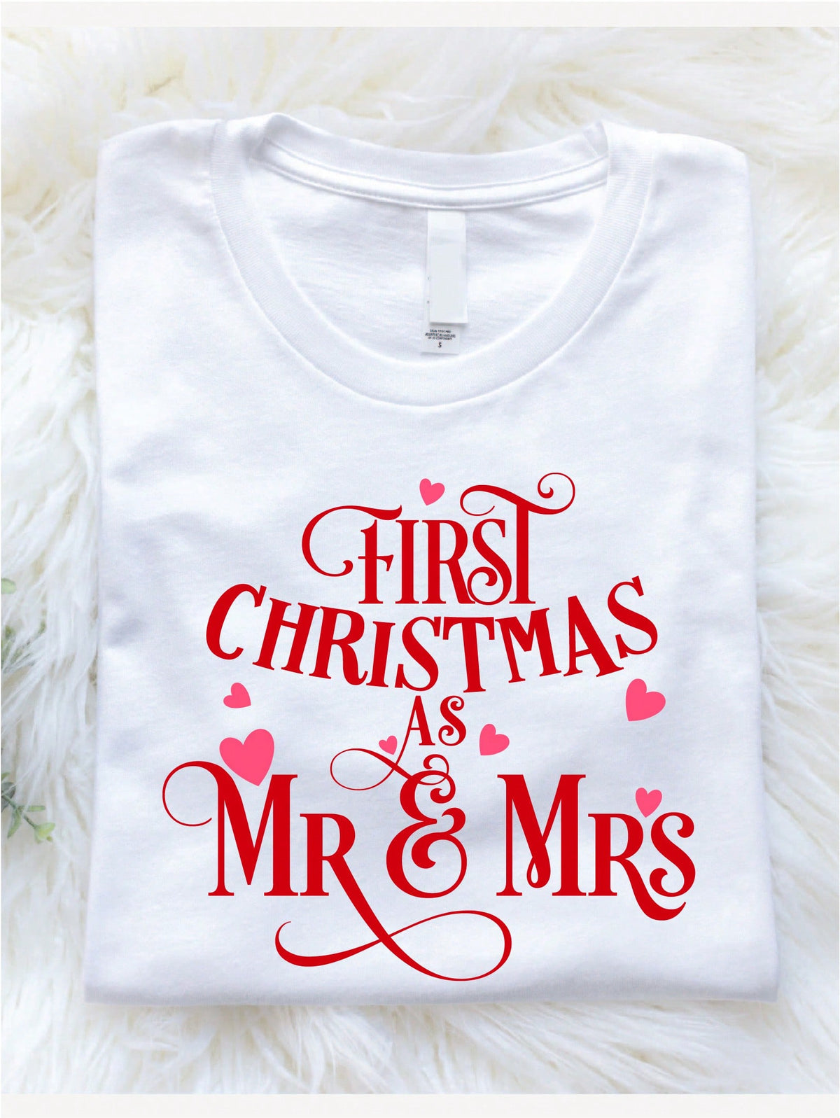 First Christmas As MR & MRs T-Shirt