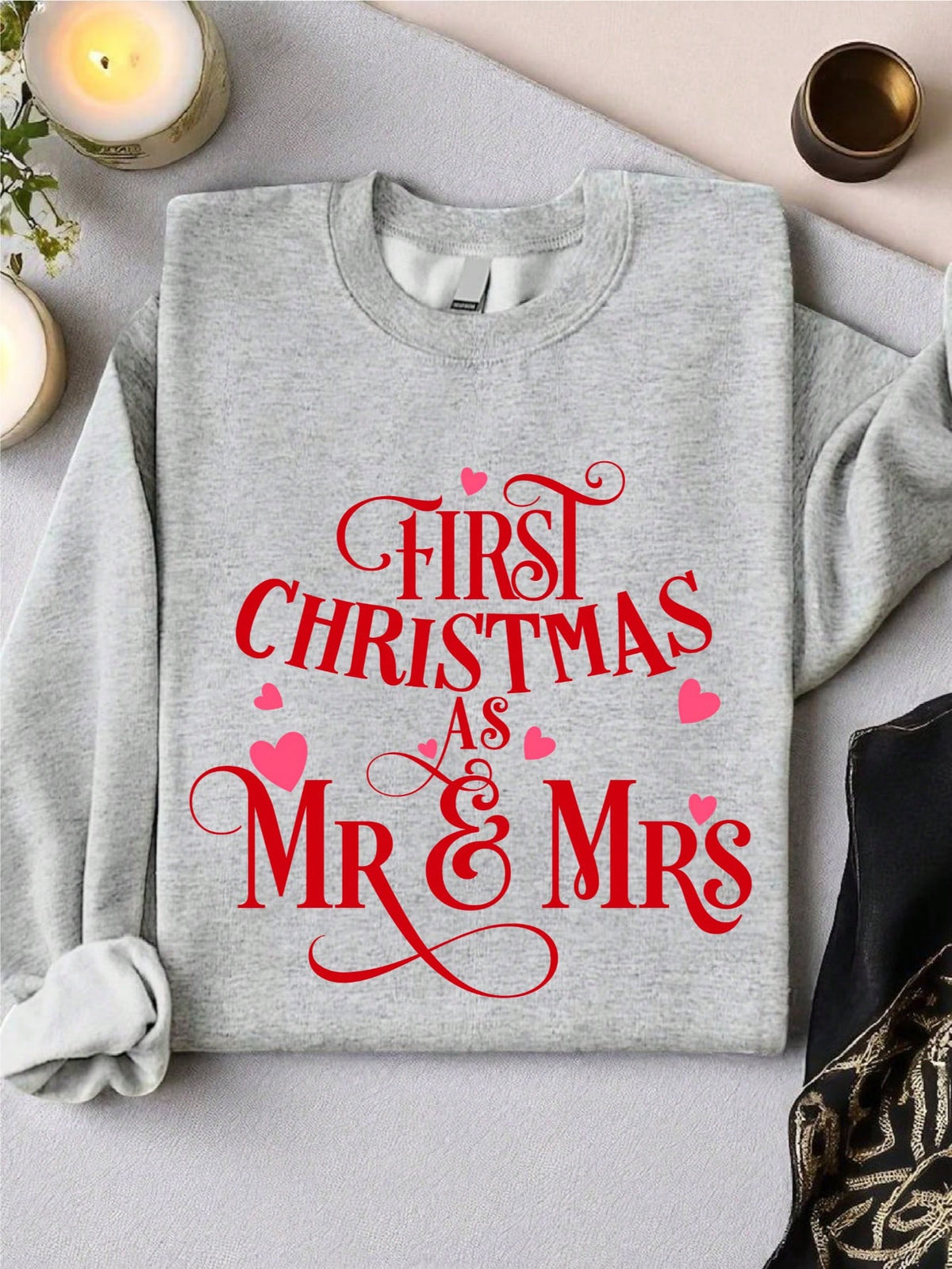 First Christmas As MR & MRs Sweatshirt