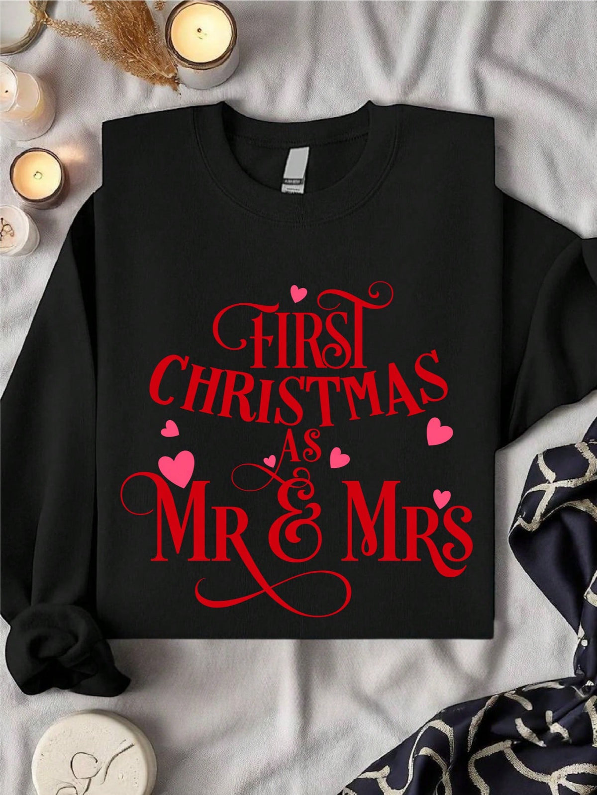 First Christmas As MR & MRs Sweatshirt