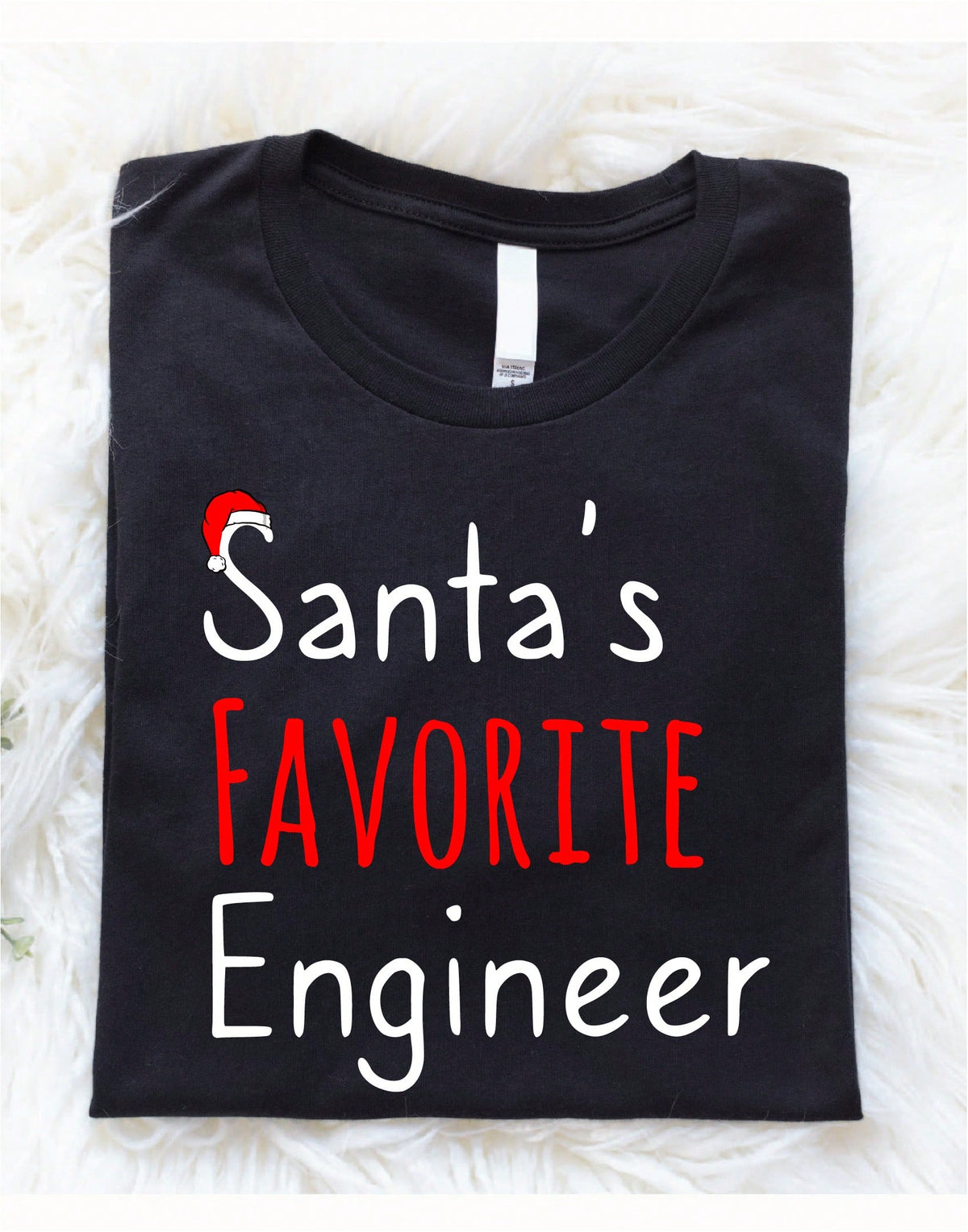Santa's Favorite Engineer T-Shirt