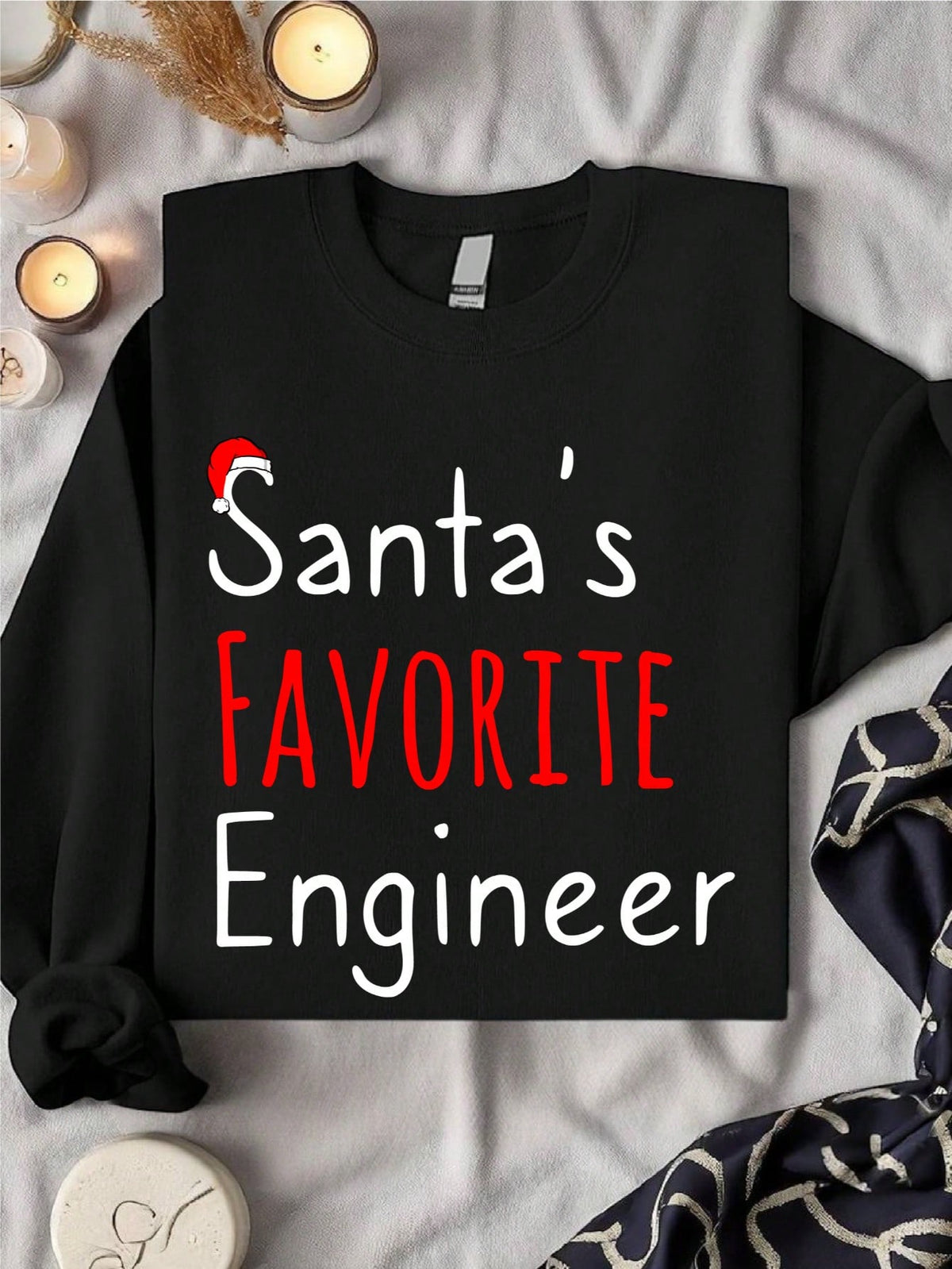Santa's Favorite Engineer Sweatshirt