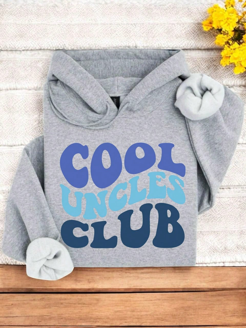 Groovy Cool Uncles Club Hoodie
