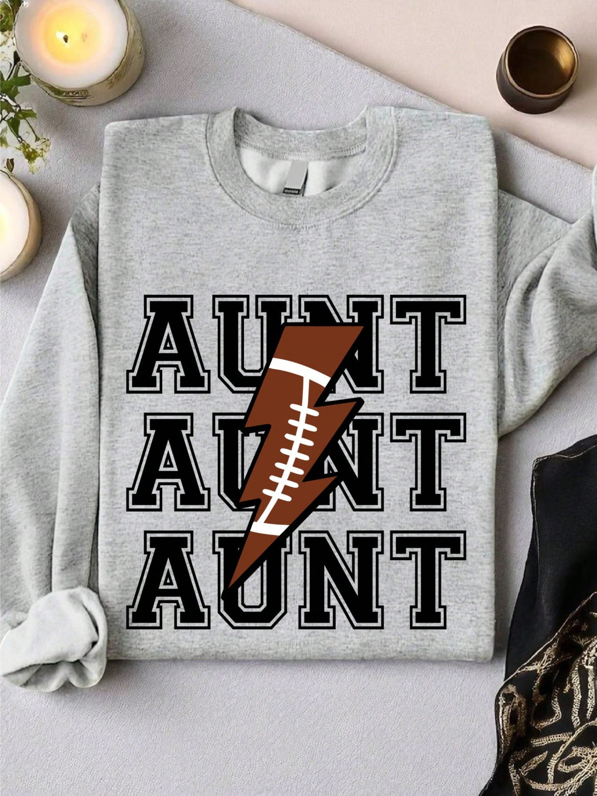 Football Aunt Sweatshirt