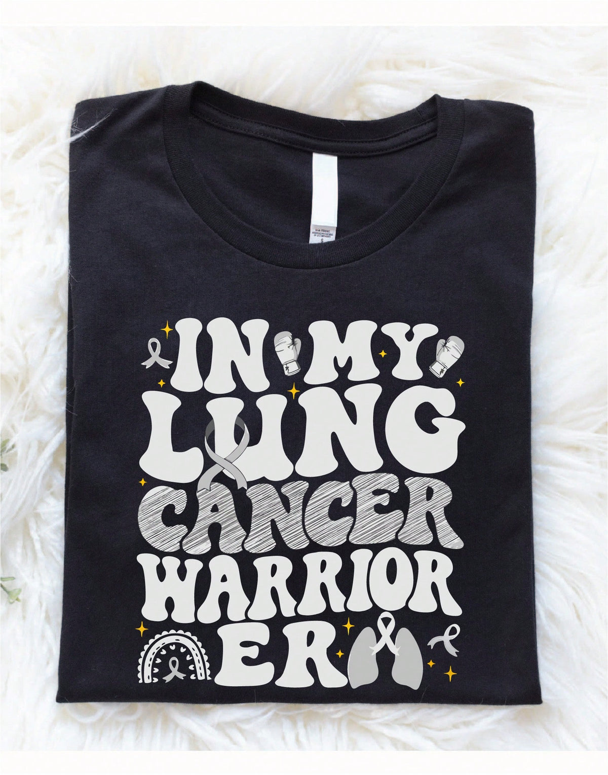 Retro In My Lung Cancer Warrior Era T-Shirt