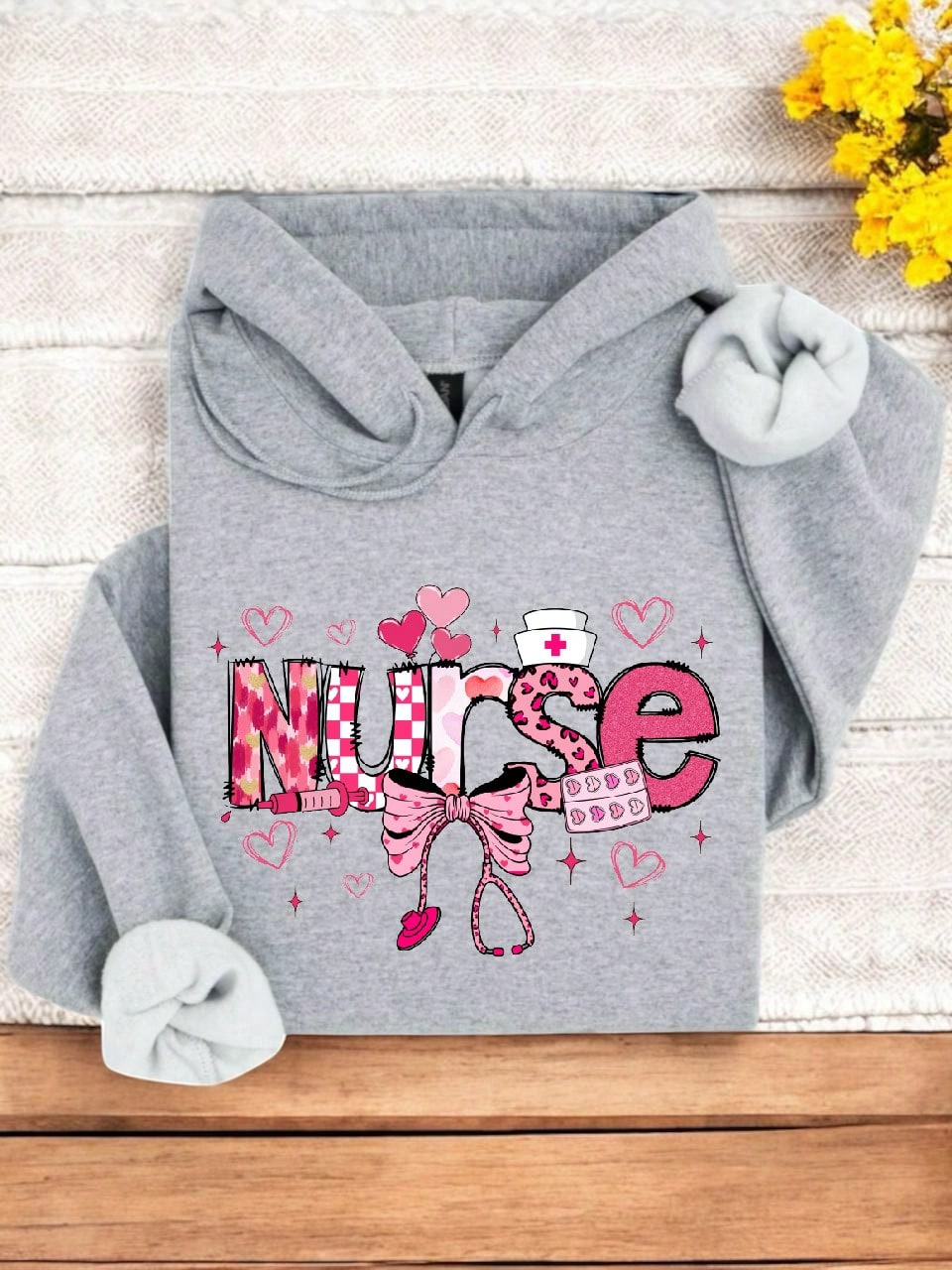 Valentine Nurse Hoodie