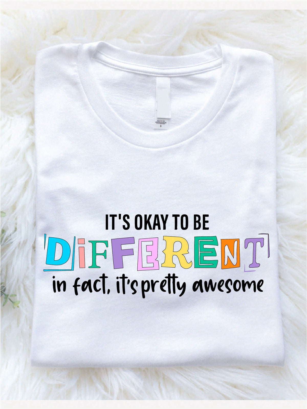 Retro It's Okay To Be Different T-Shirt