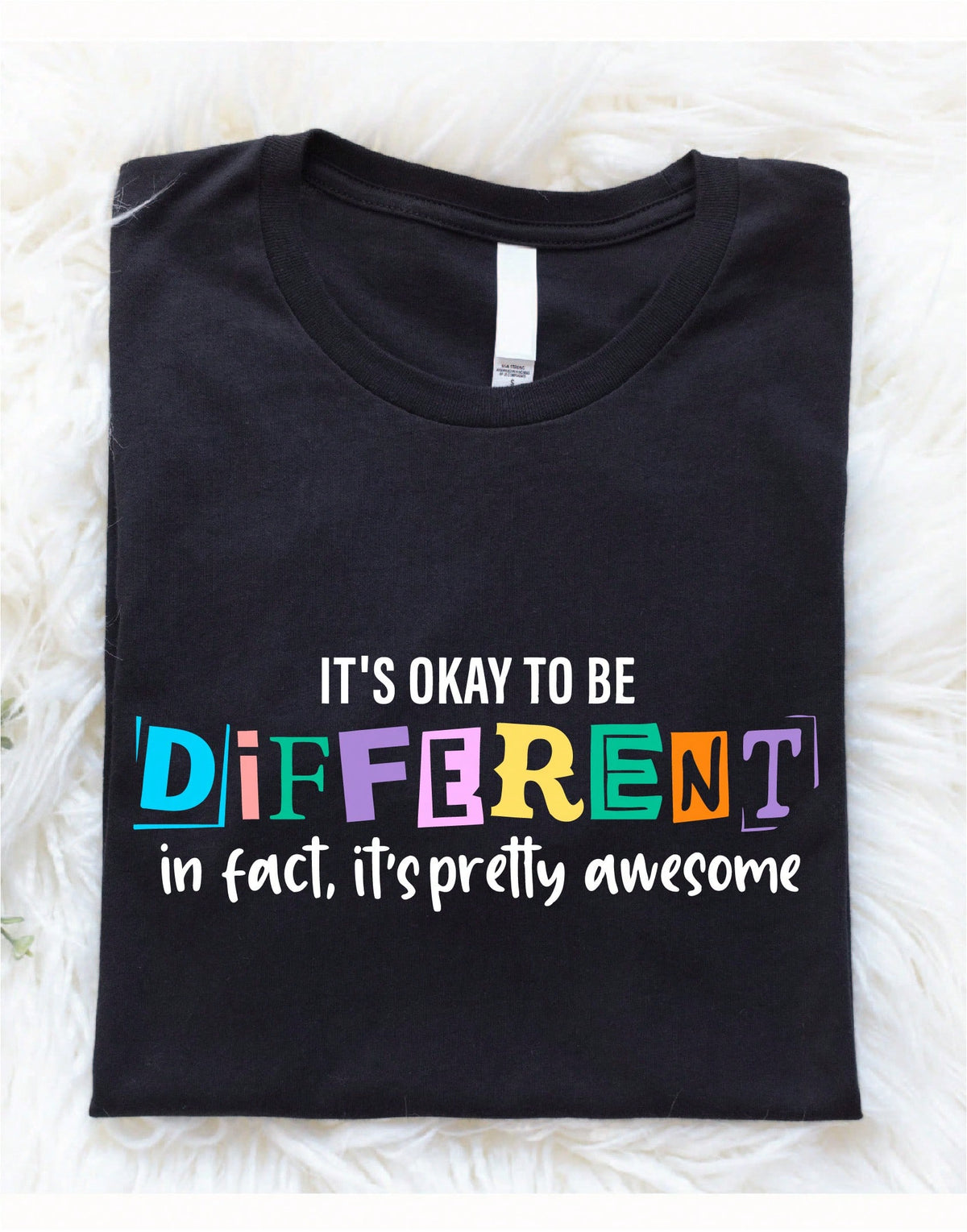 Retro It's Okay To Be Different T-Shirt