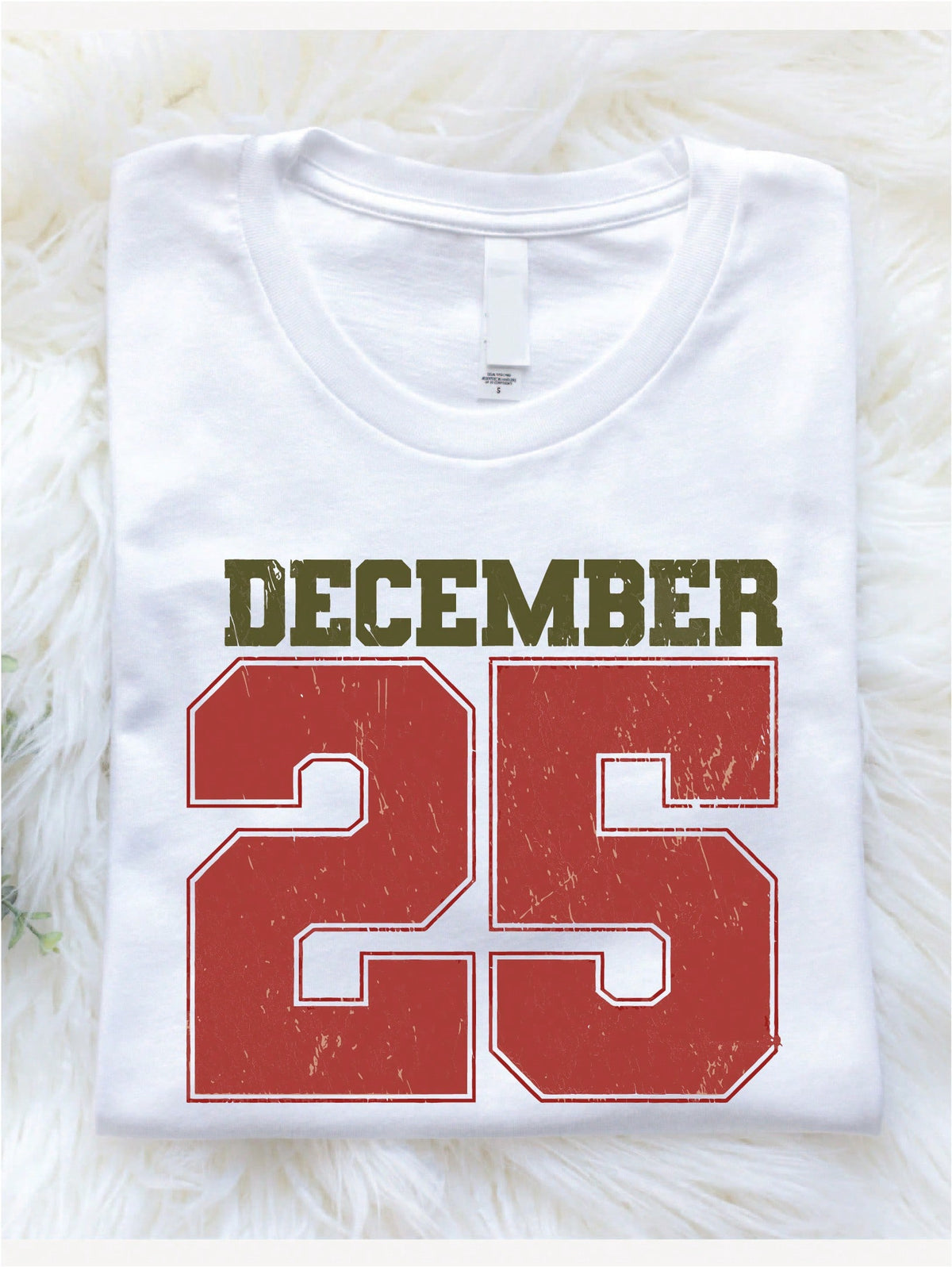 Distressed December 25 T-Shirt