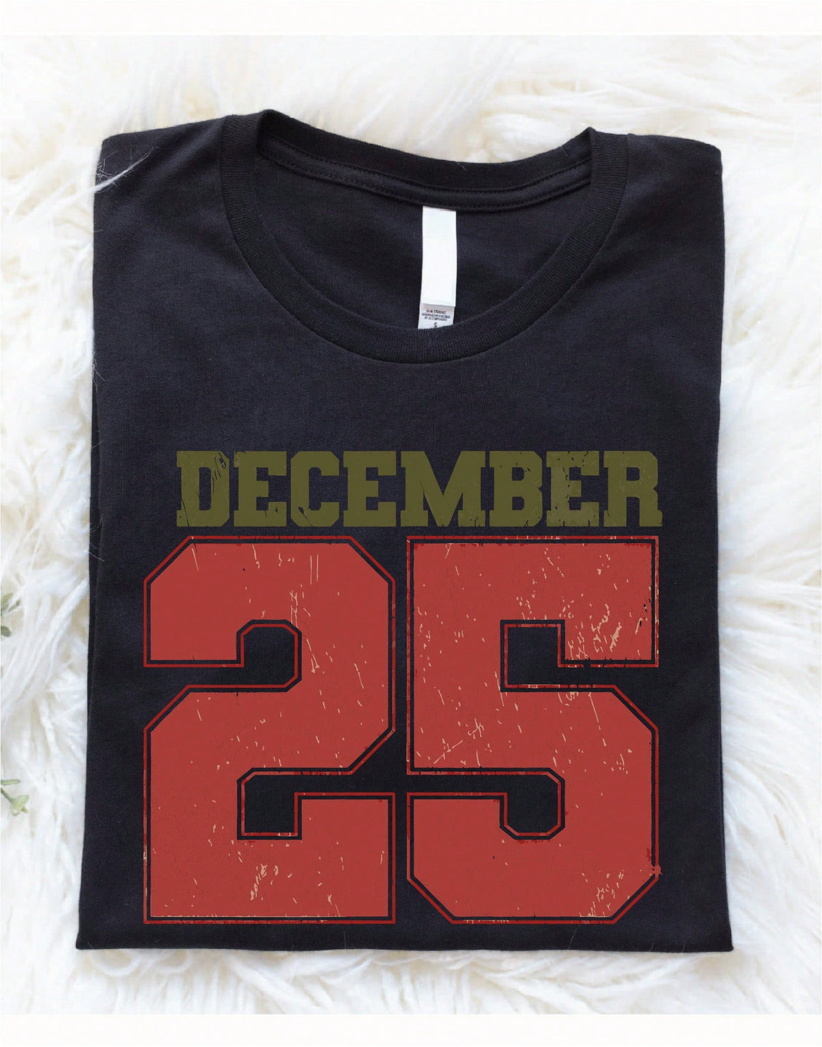 Distressed December 25 T-Shirt