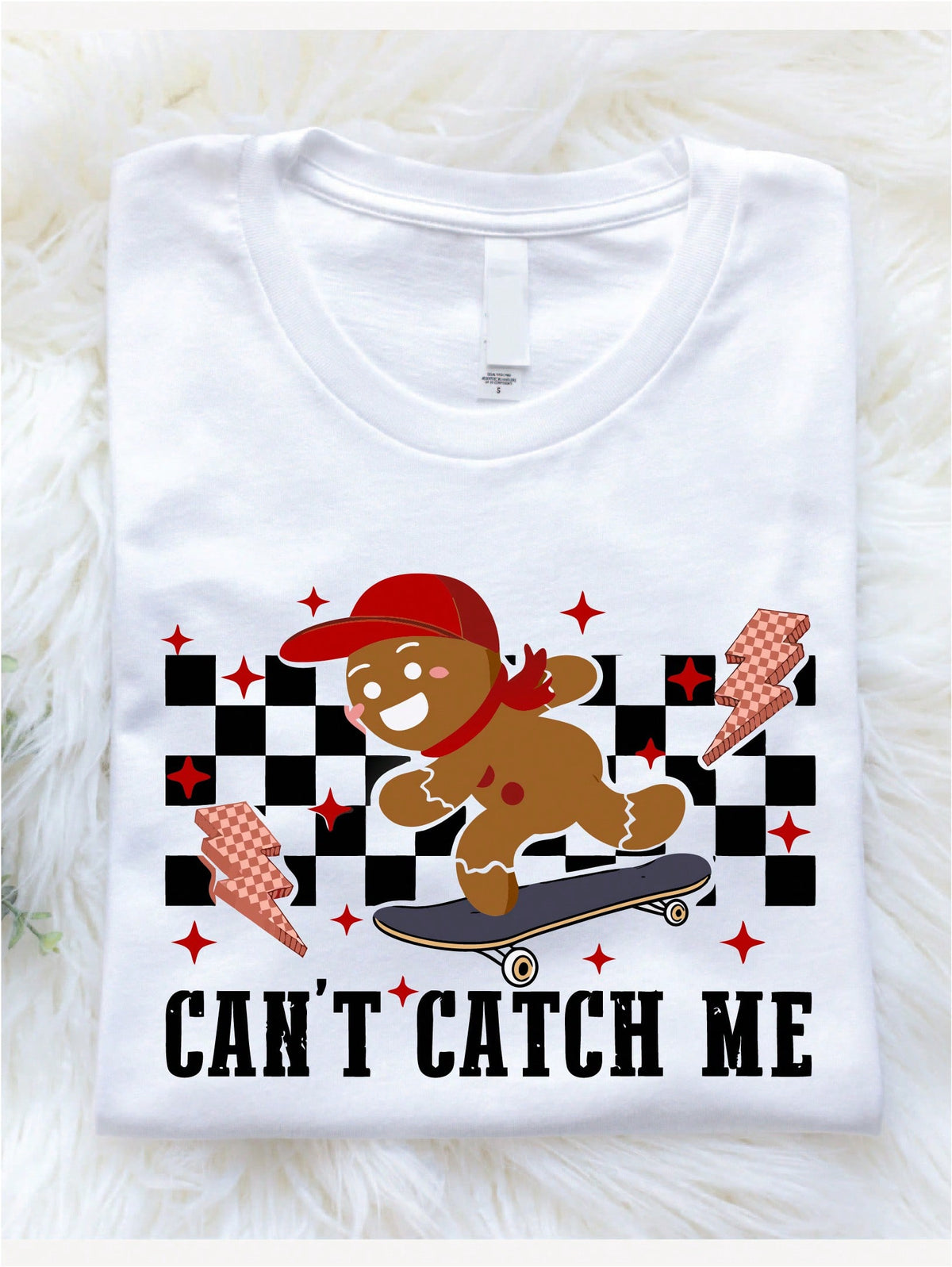 Can't Catch Me Boys Christmas T-Shirt