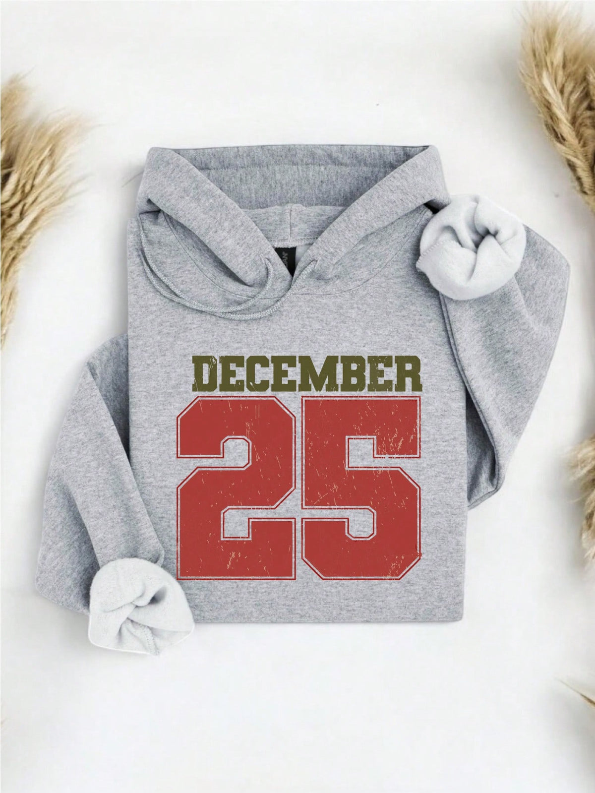 Distressed December 25 Hoodie