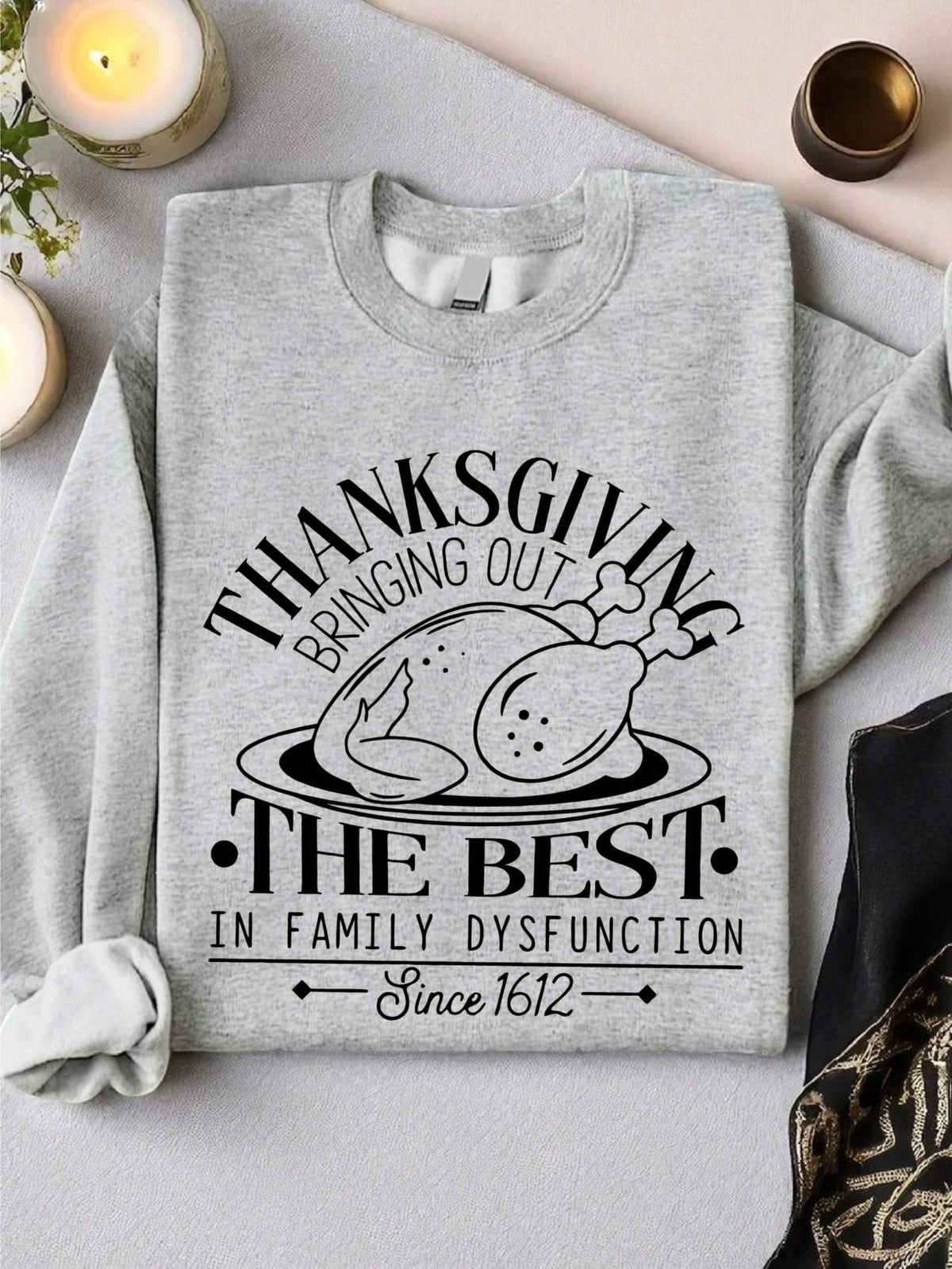 Thanksgiving Bringing Out Sweatshirt