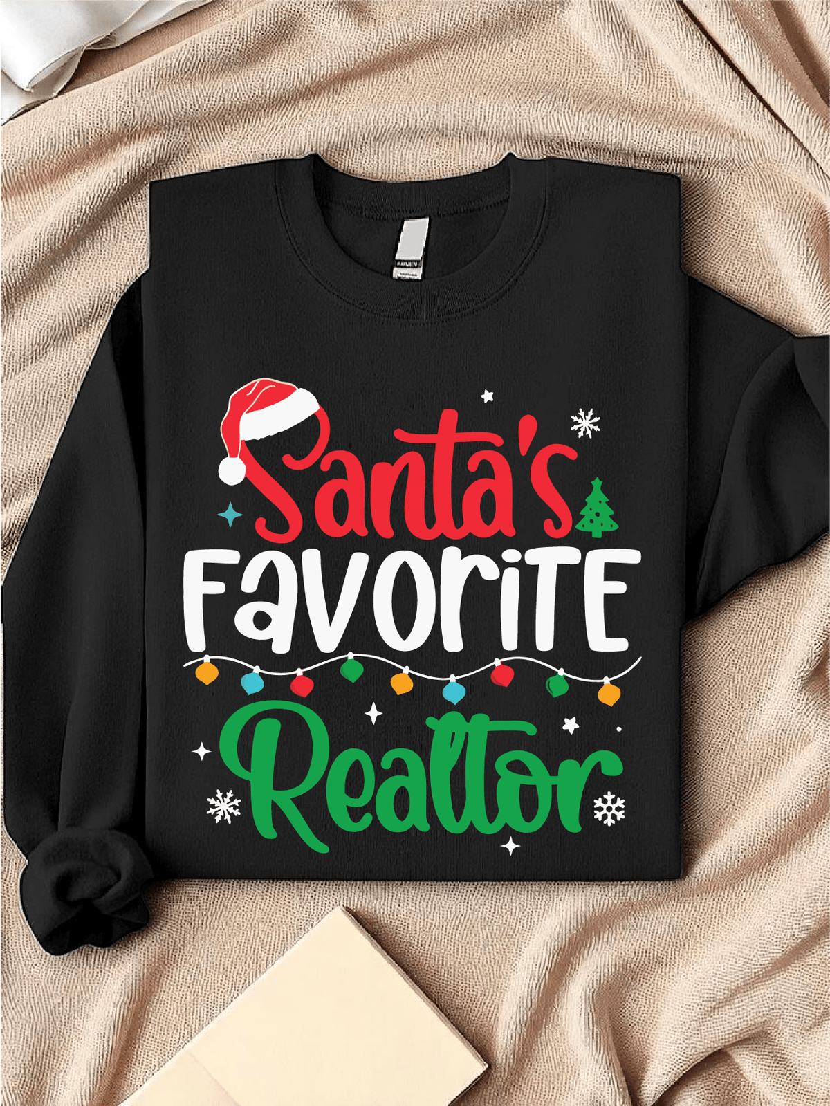 Santa's Favorite Realtor Sweatshirt