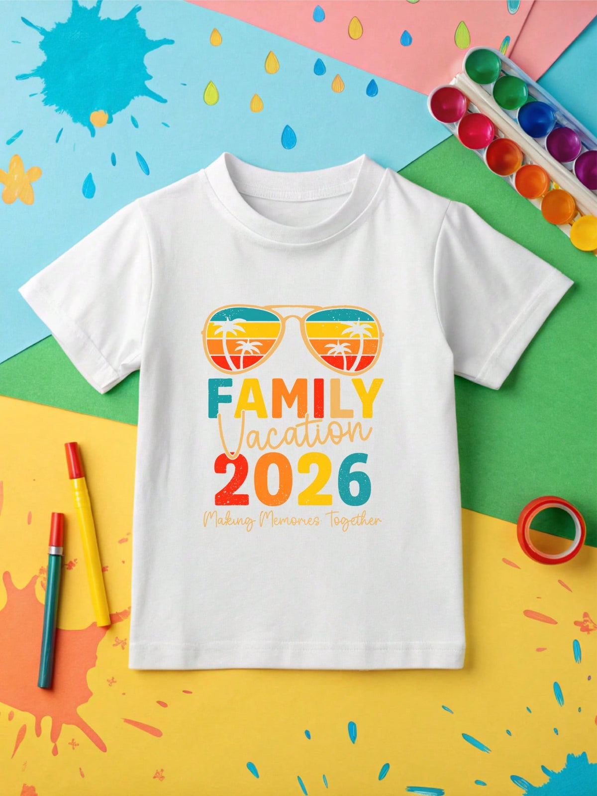 Family Vacation 2026 Kids Bodysuit