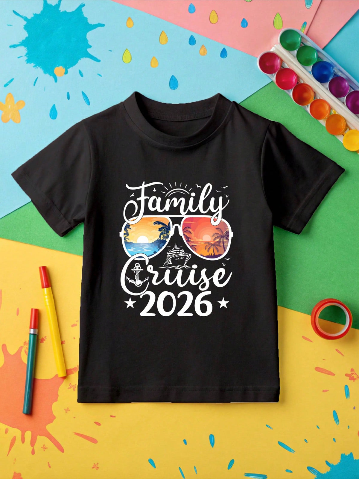 Family Cruise 2026 Kids Hoodie