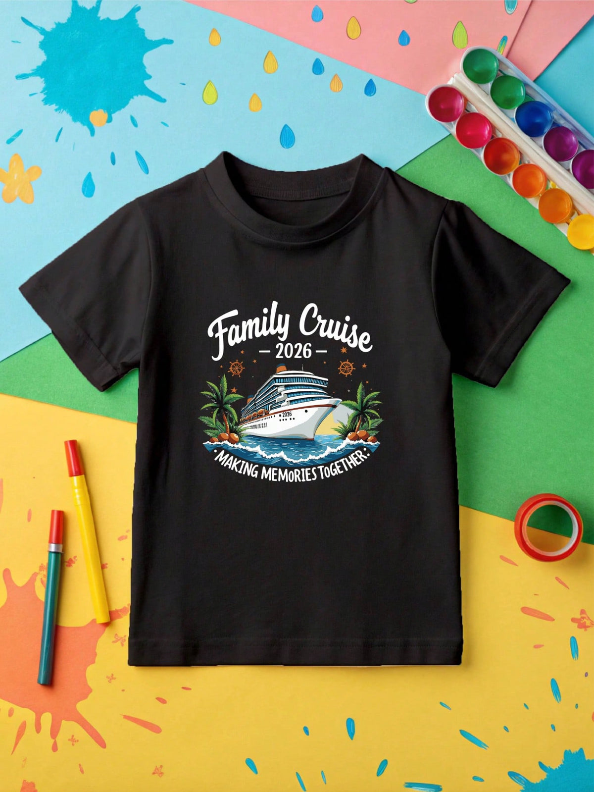 Family Cruise 2026 Kids Hoodie