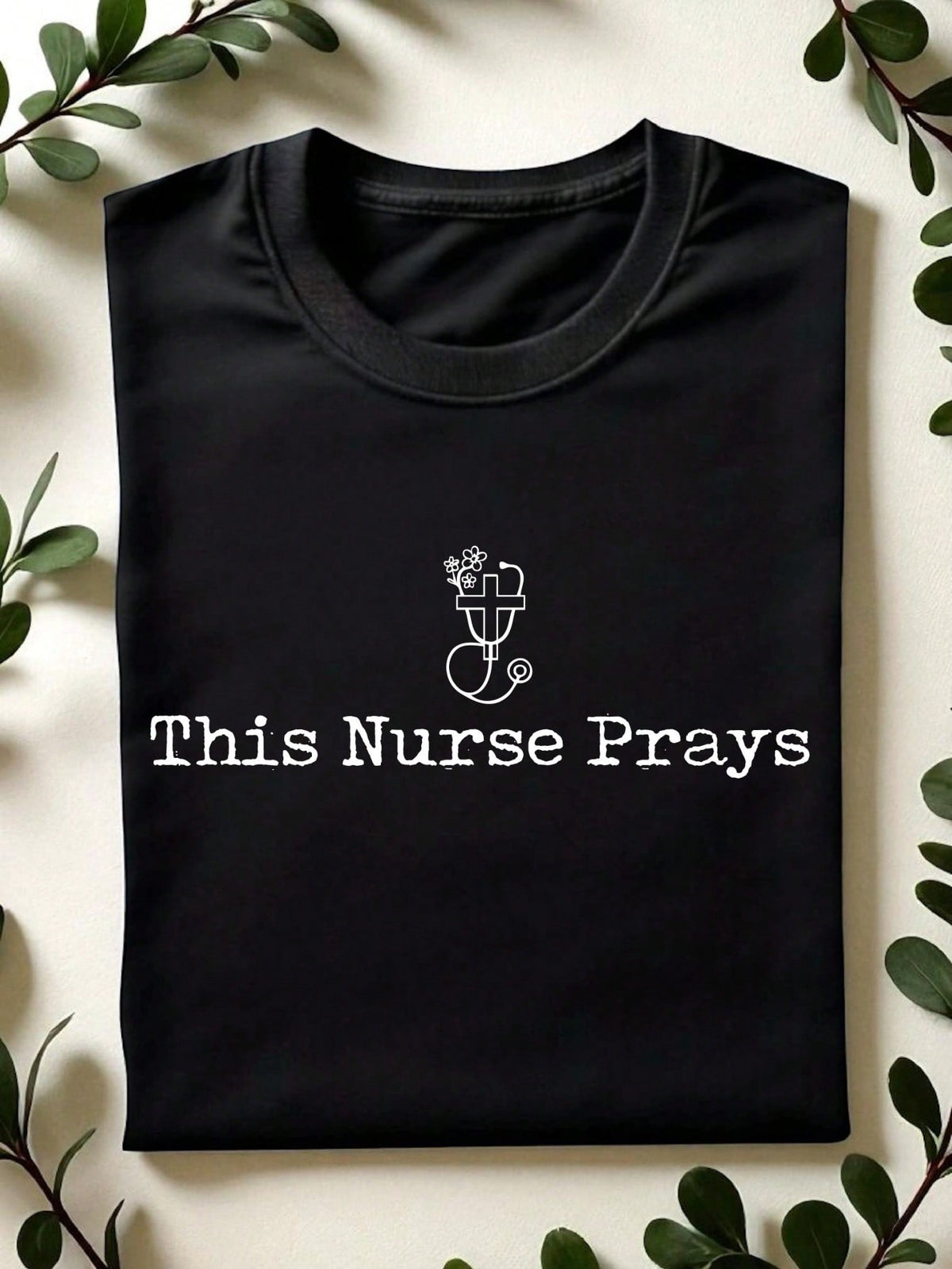 This Nurse Prays T-Shirt
