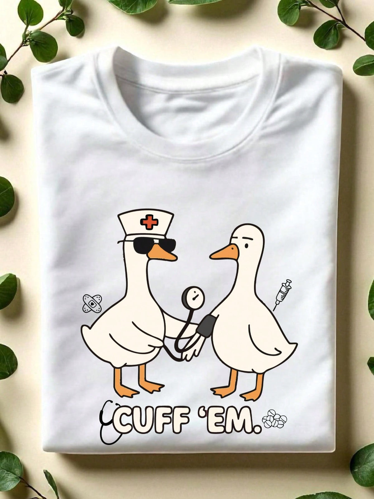 Cuff Em Nurse T-Shirt