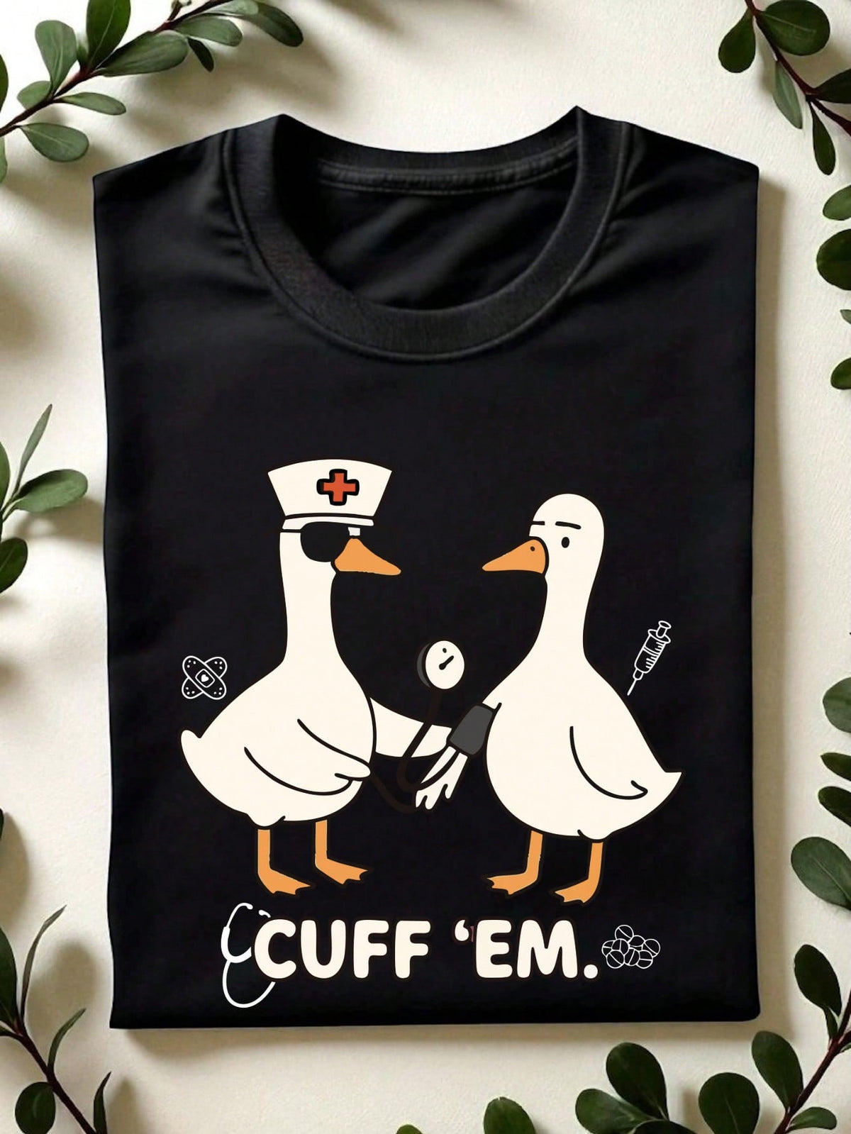 Cuff Em Nurse T-Shirt