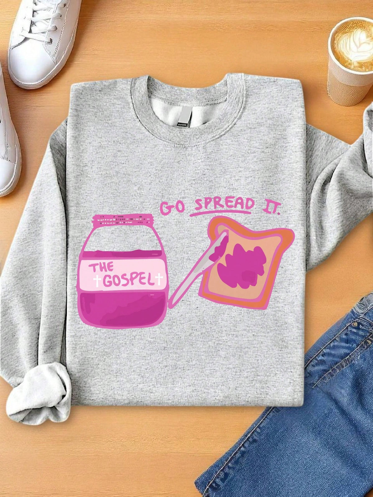 Go Spread It Sweatshirt