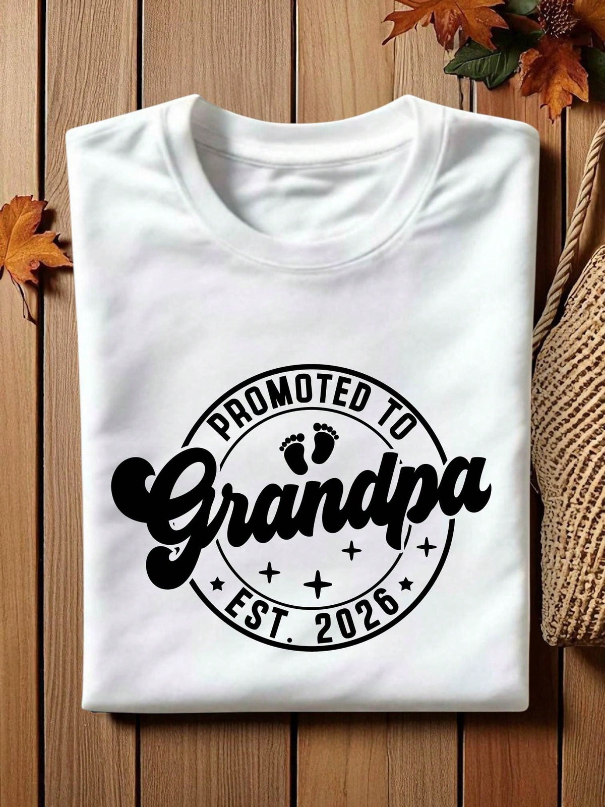 Promoted To Grandpa T-Shirt