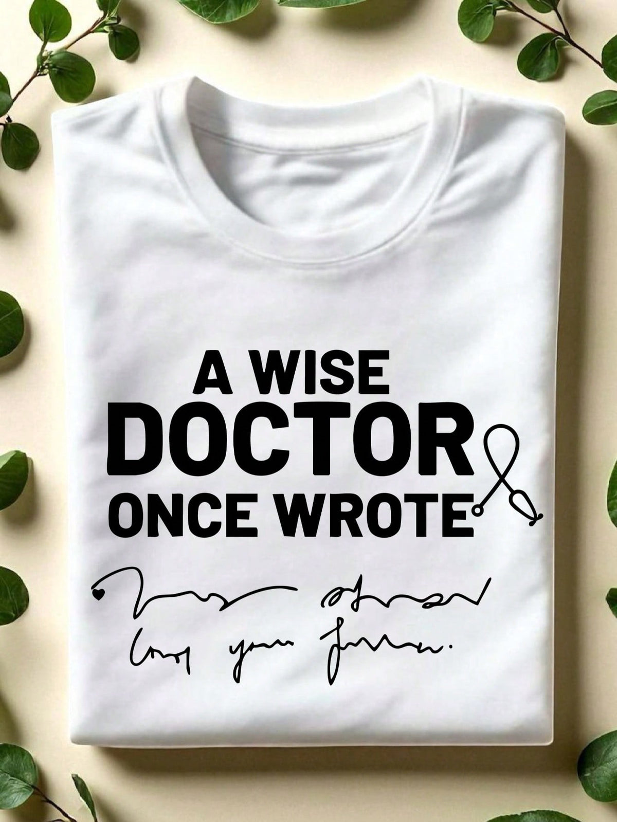 A Wise Doctor Once Wrote T-Shirt