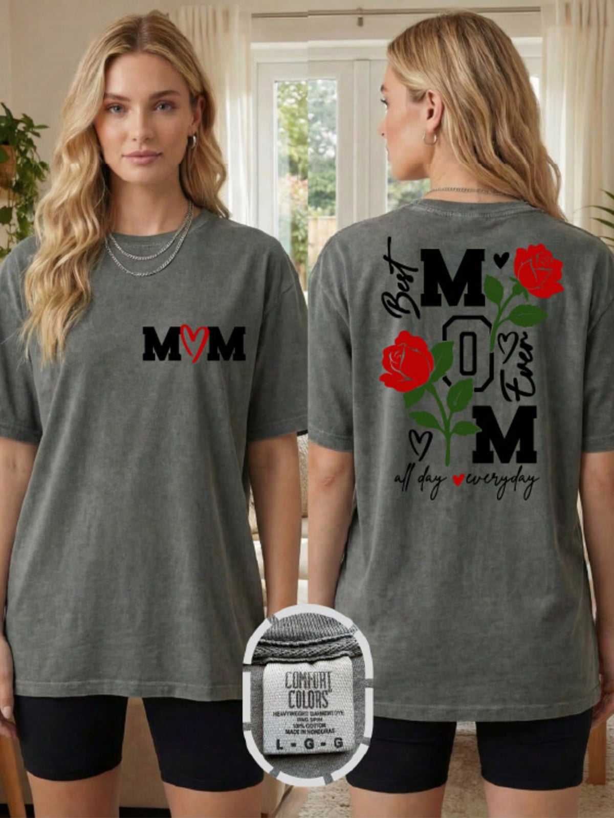 Floral Mom T-Shirt