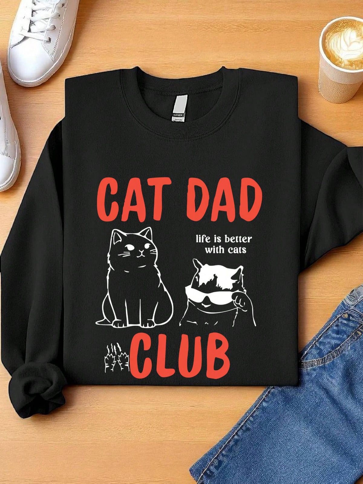 Cat Dad Sweatshirt