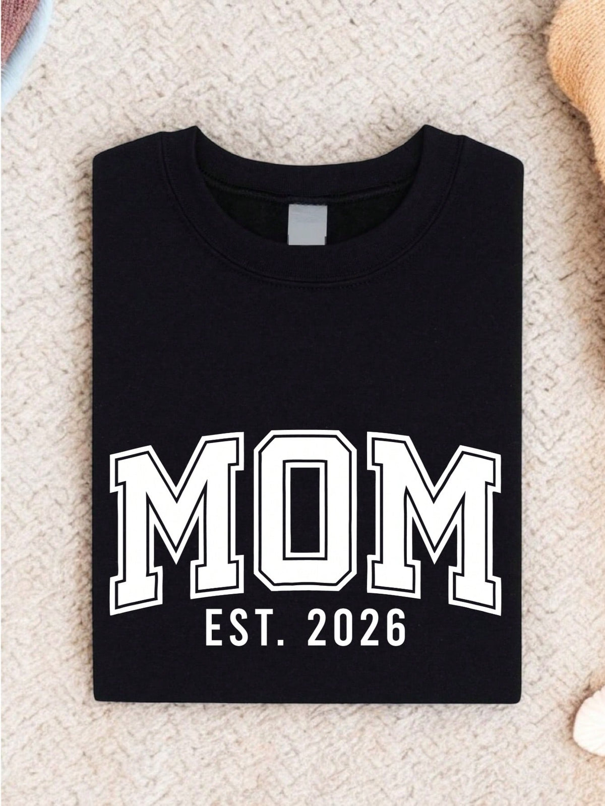 1PC Mom And Dad Est 2026 T-Shirt