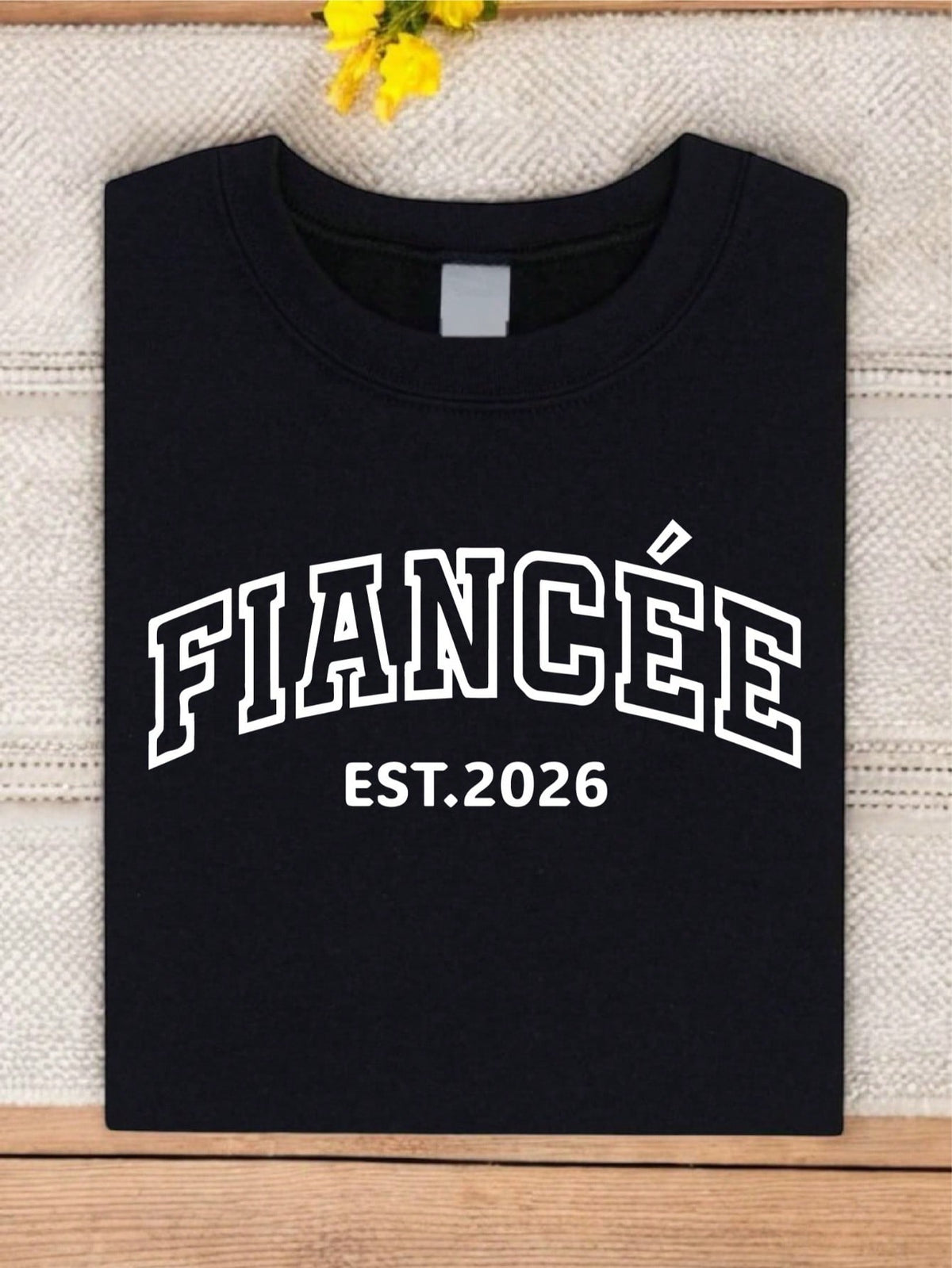 1PC Fiancee & Fiance Couple T-Shirt