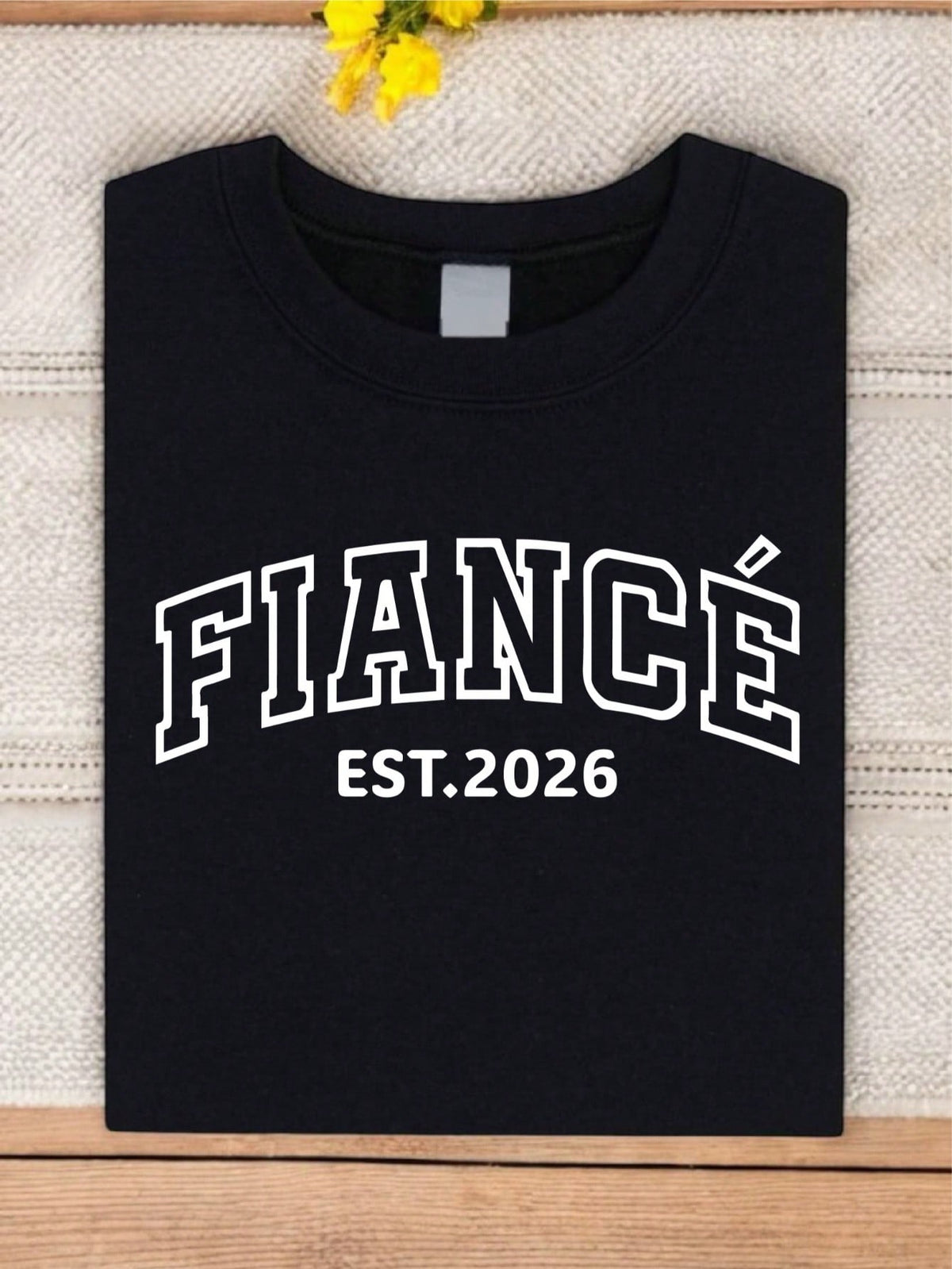 1PC Fiancee & Fiance Couple T-Shirt