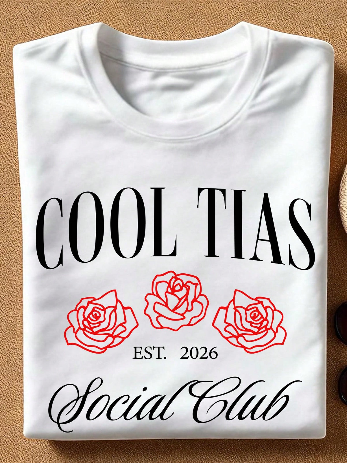 Cool Tias Social Club Est 2026 T-Shirt