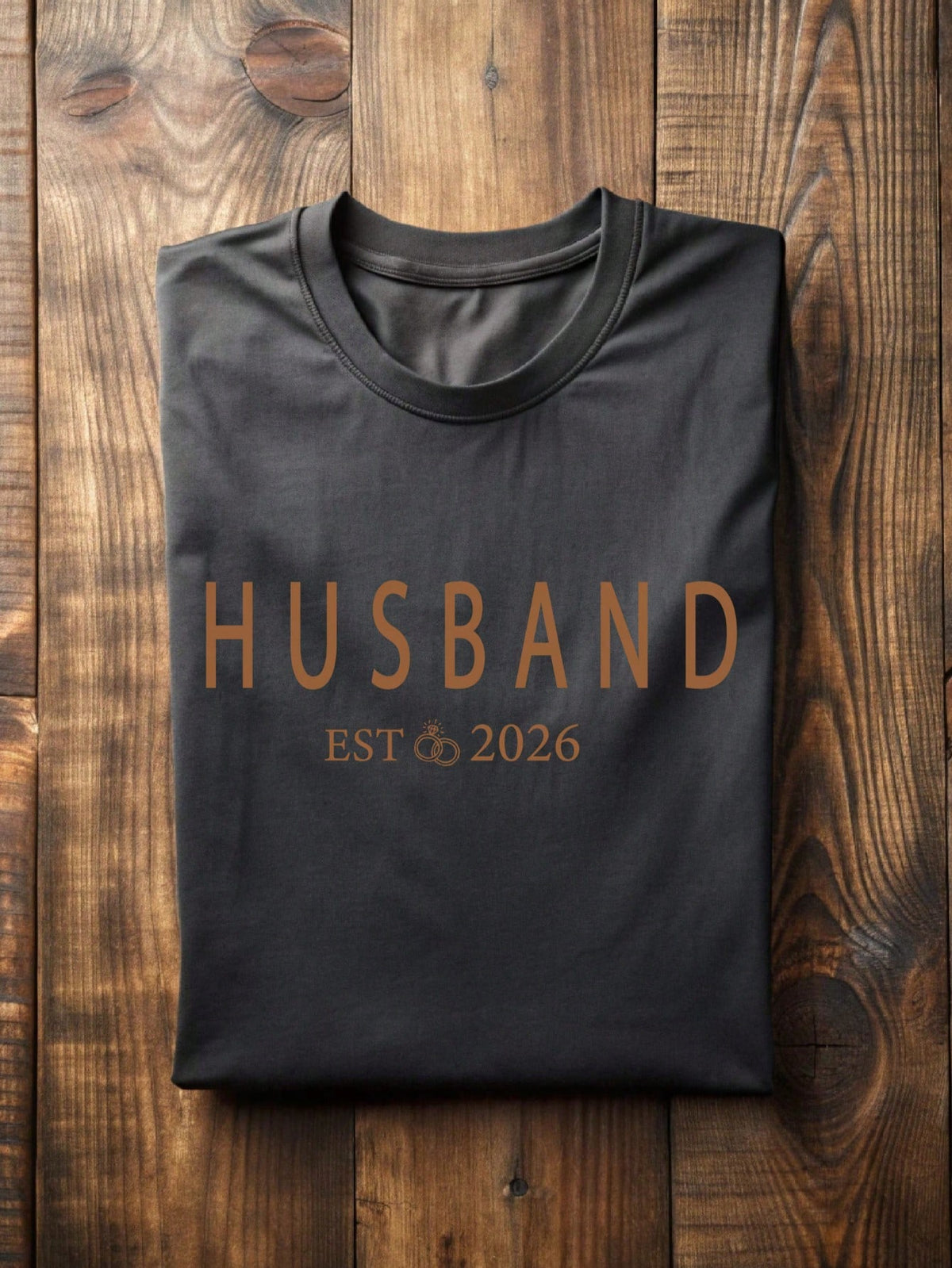 1 PC Wife Husband Est 2026 T-Shirt