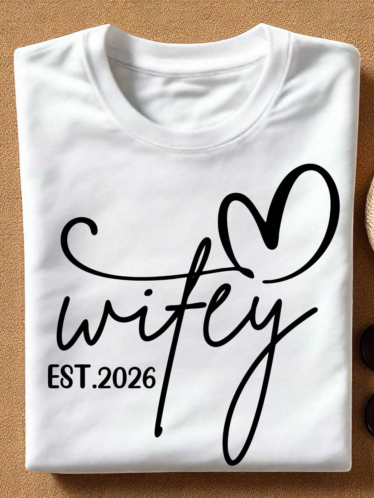 Wifey Est 2026 T-Shirt