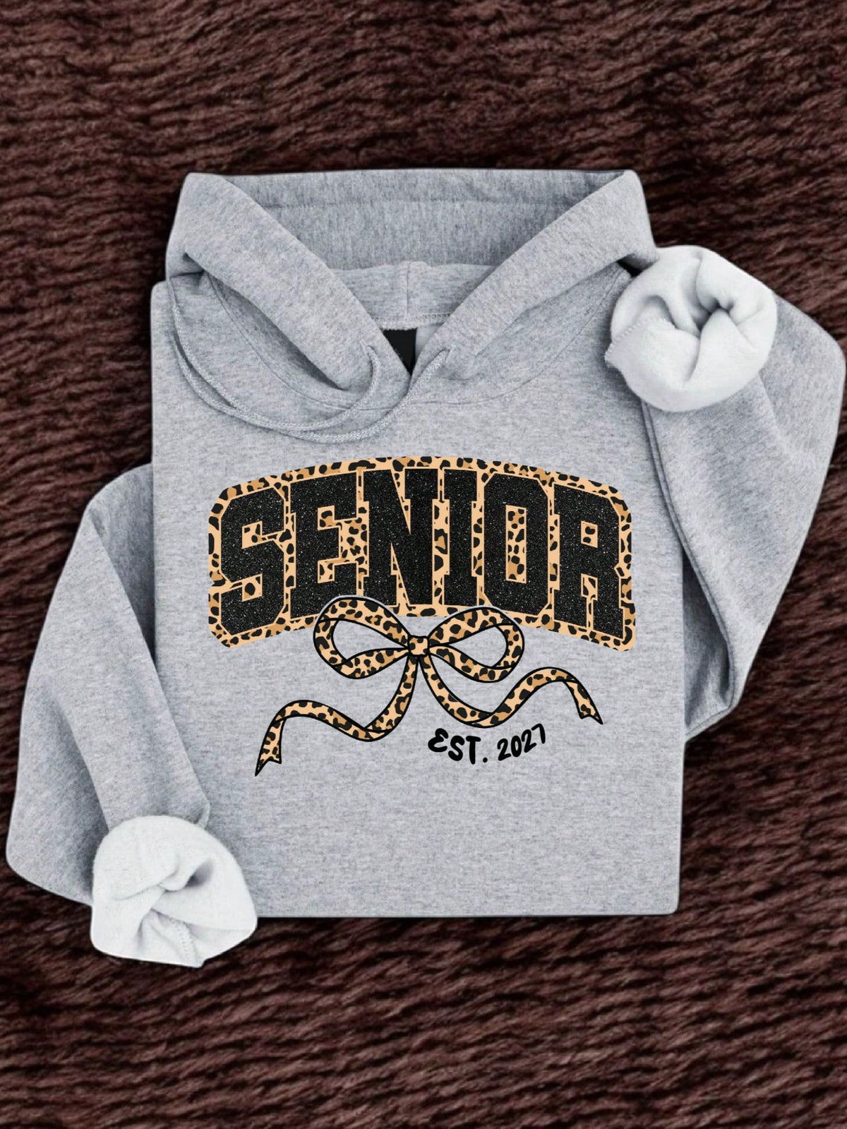 Leopard Senior EST 2027 Hoodie
