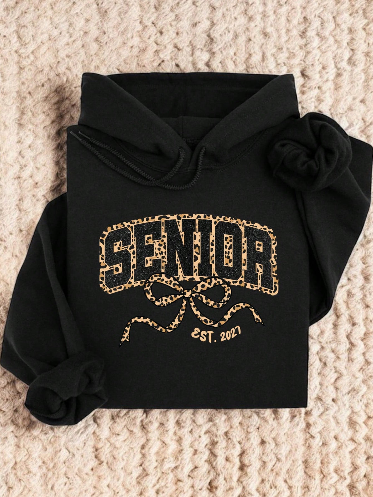 Leopard Senior EST 2027 Hoodie