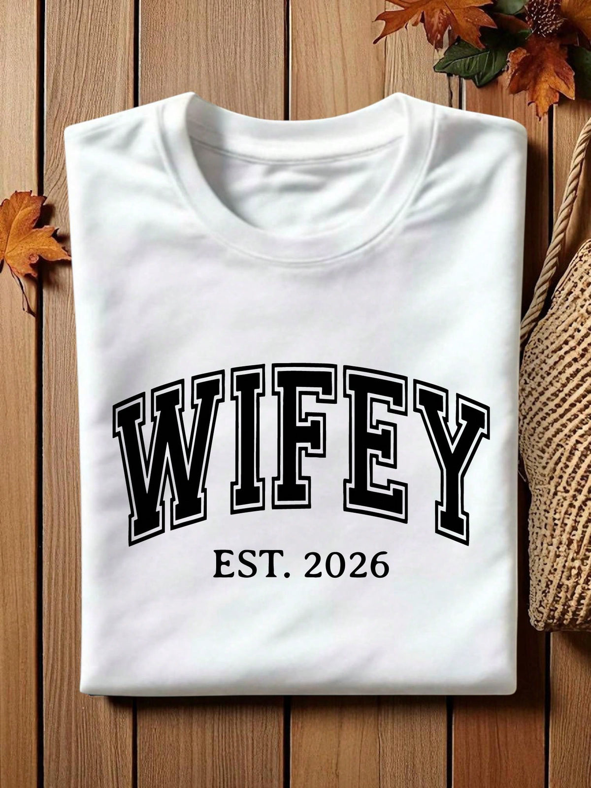 1PC Hubby Wifey T-Shirt