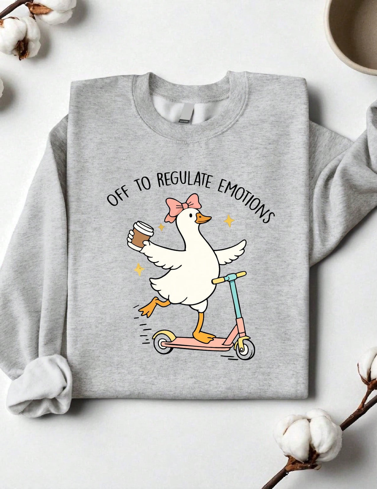 Off To Regulate Emotions Sweatshirt