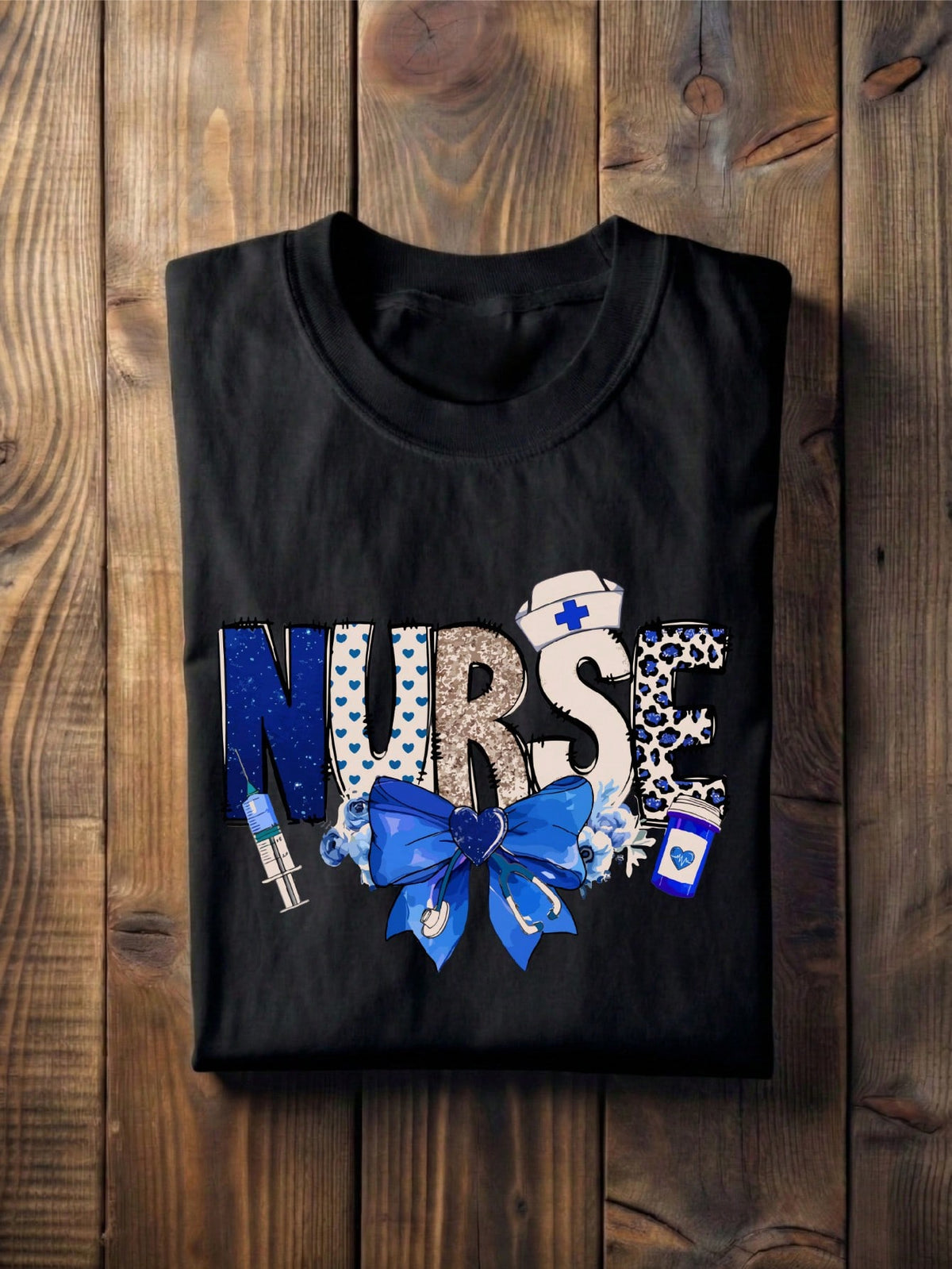 Nurse Leopard Print T-Shirt