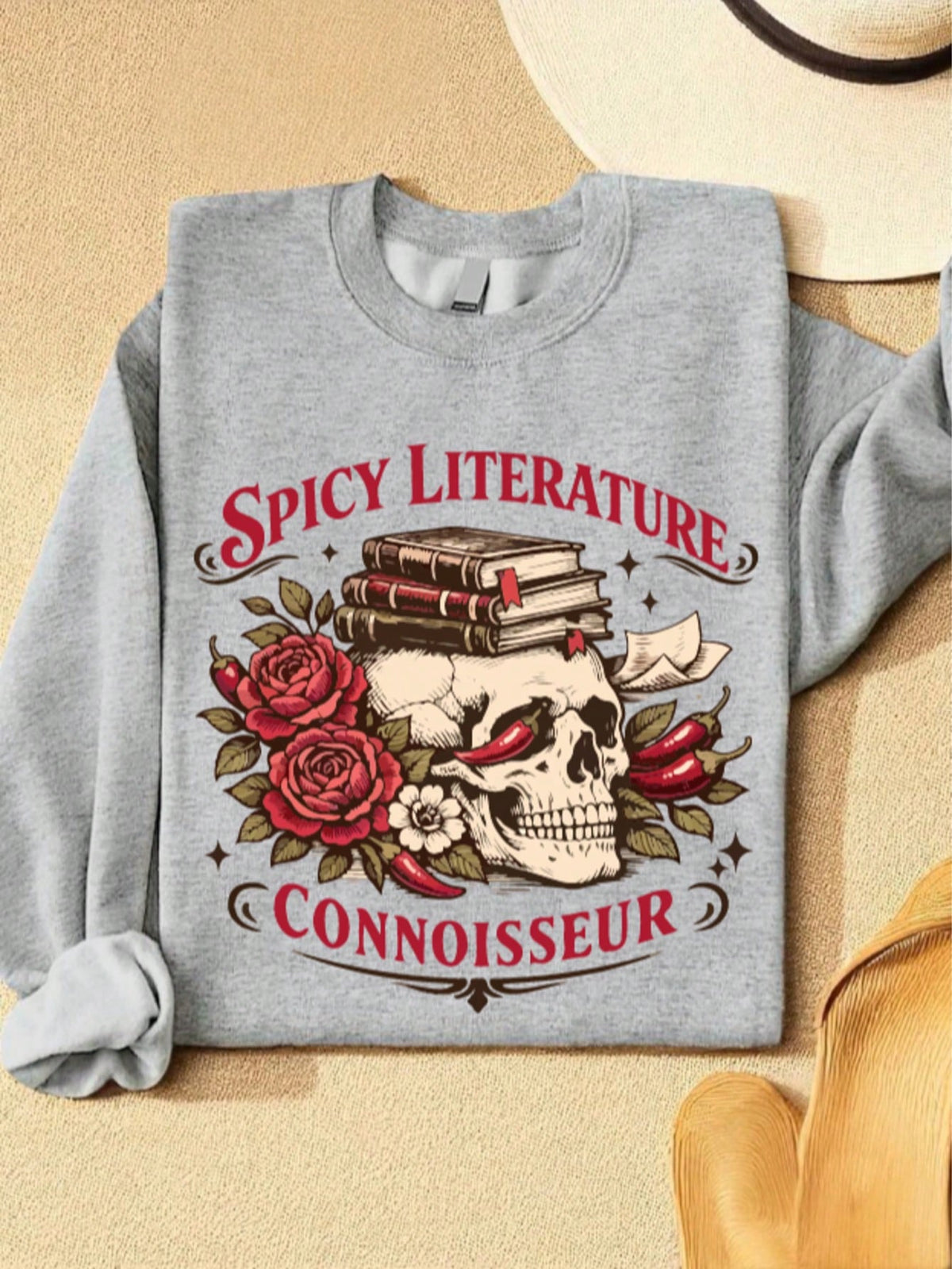 Spicy Literature Connoisseur Sweatshirt