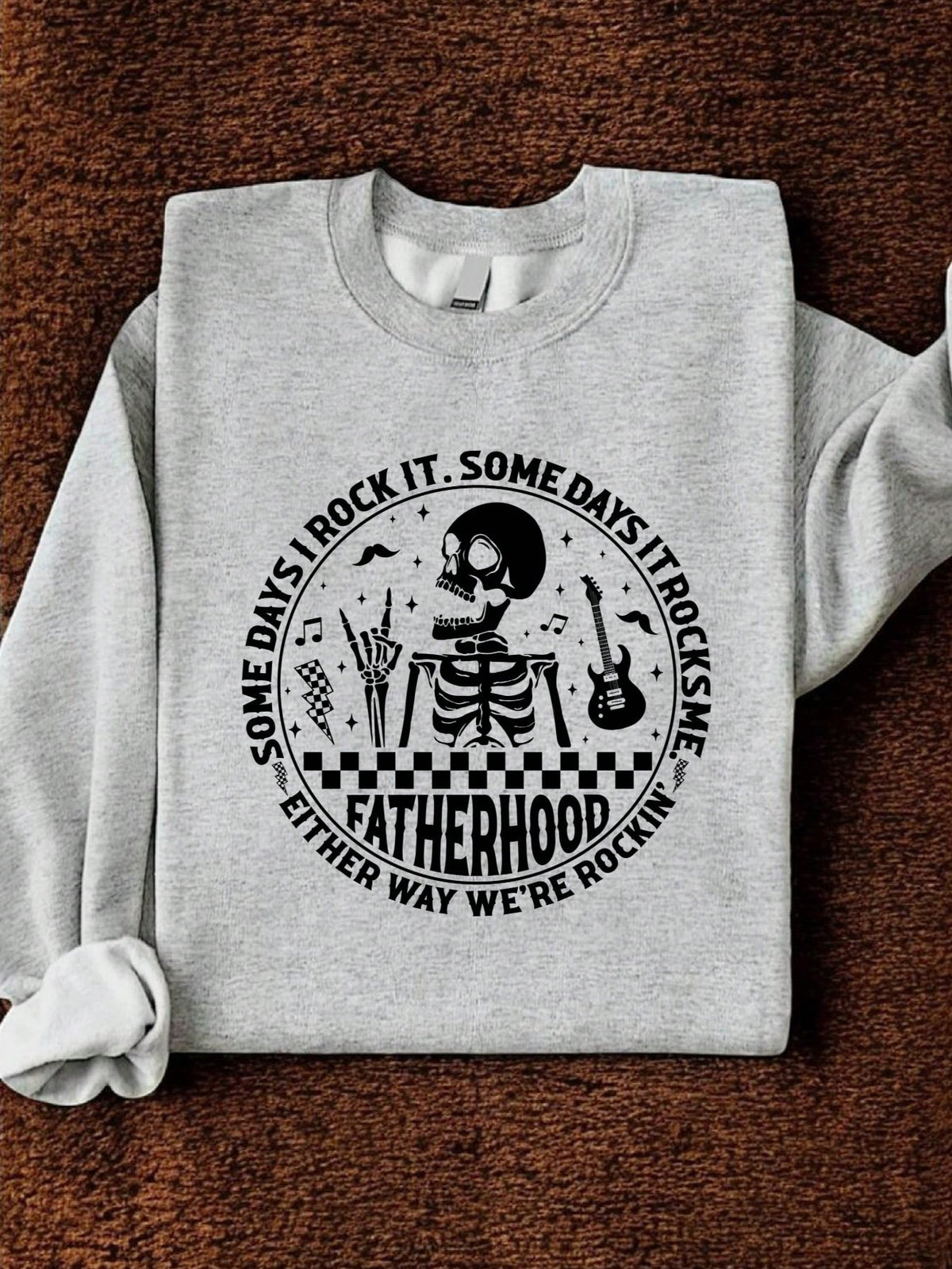 Fatherhood Rockin Sweatshirt