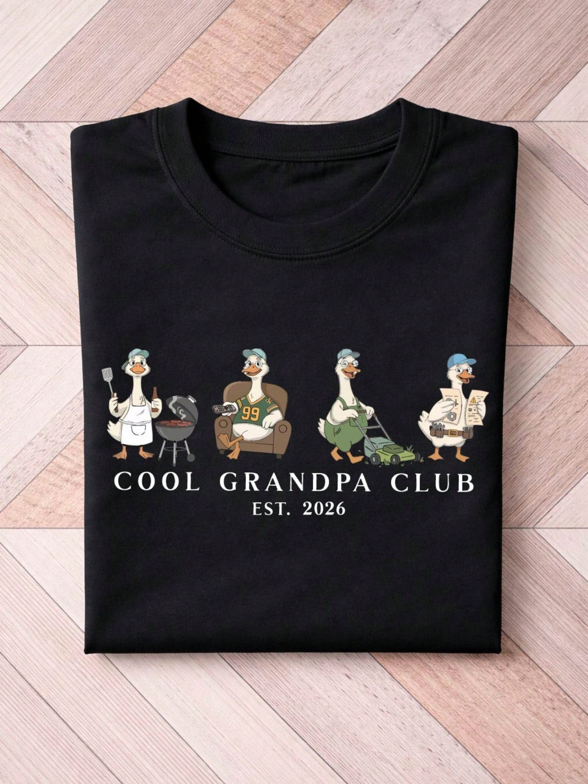 Cool Grandpa Club T-Shirt