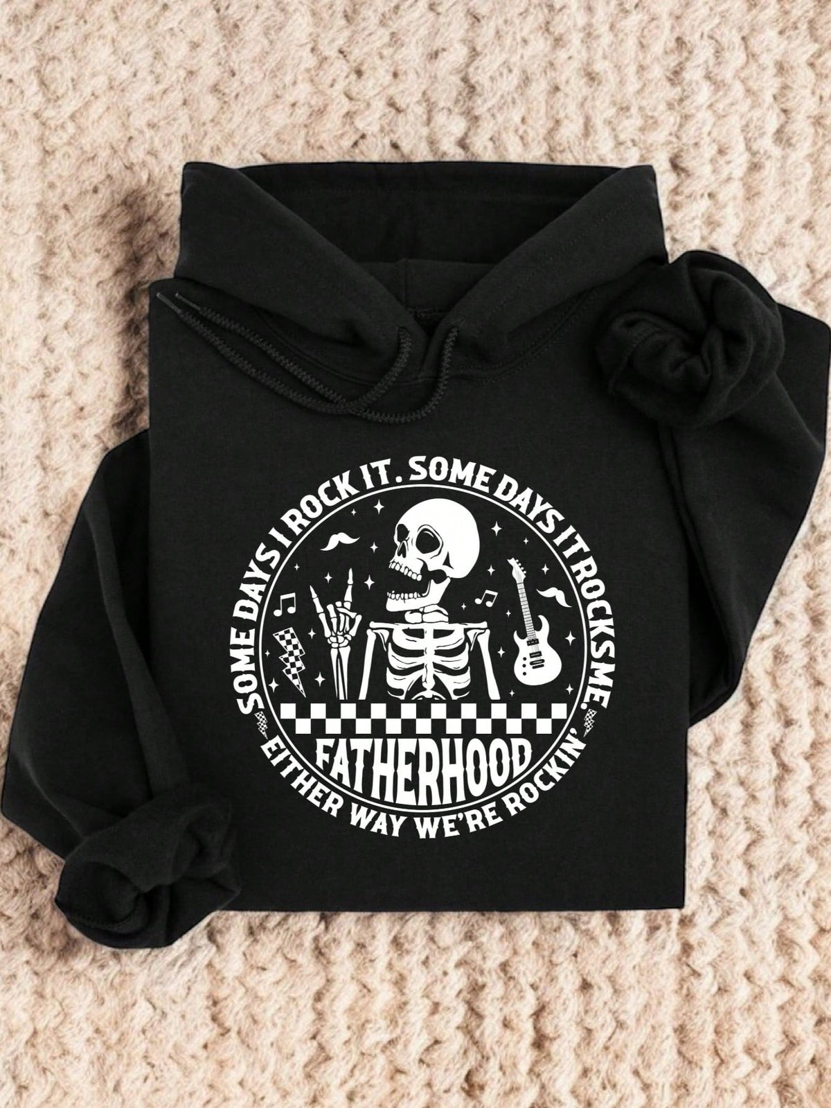 Fatherhood Rockin Hoodie