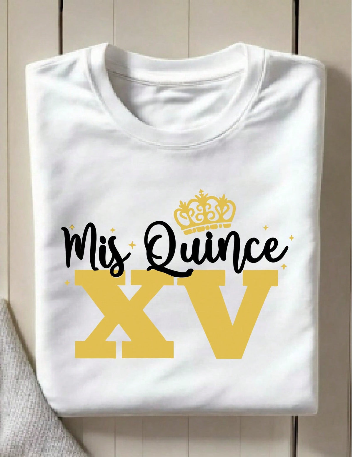 1 PC Mis Quince Años & Squad T-Shirt