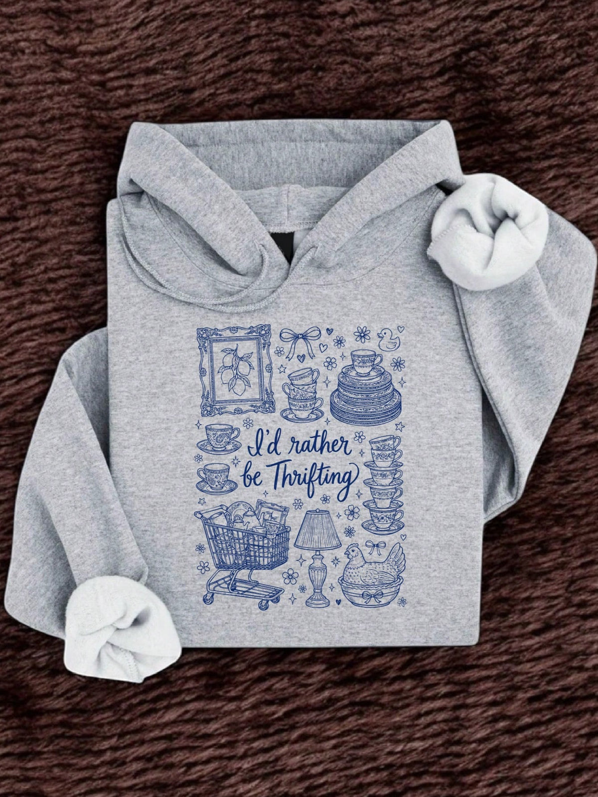 I'd Rather Be Thrifiting Hoodie