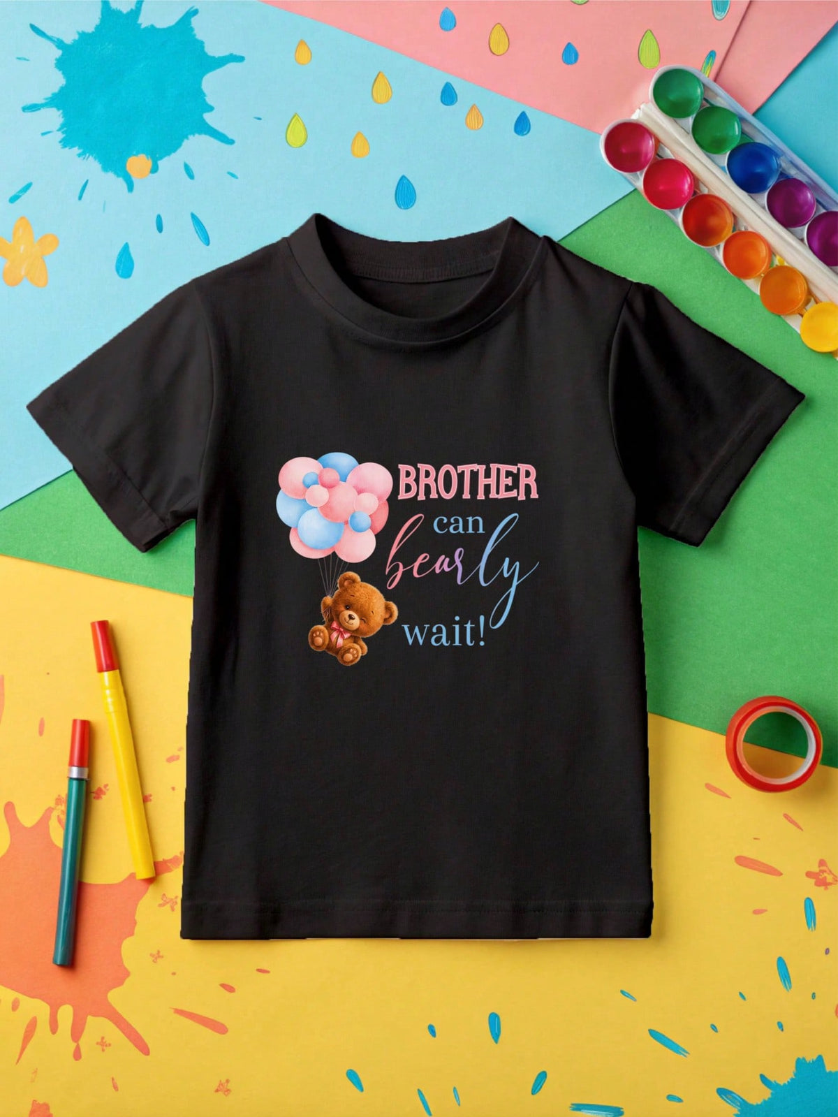 1 PC Gender Reveal Kids T-Shirt