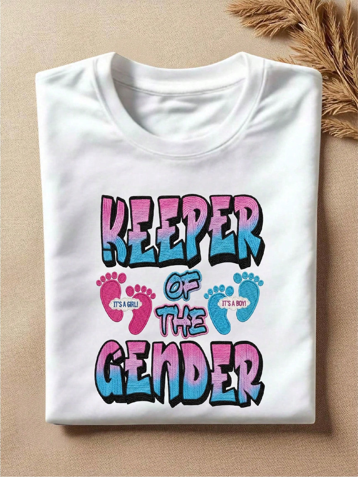 Keeper Of The Gender Print T-Shirt