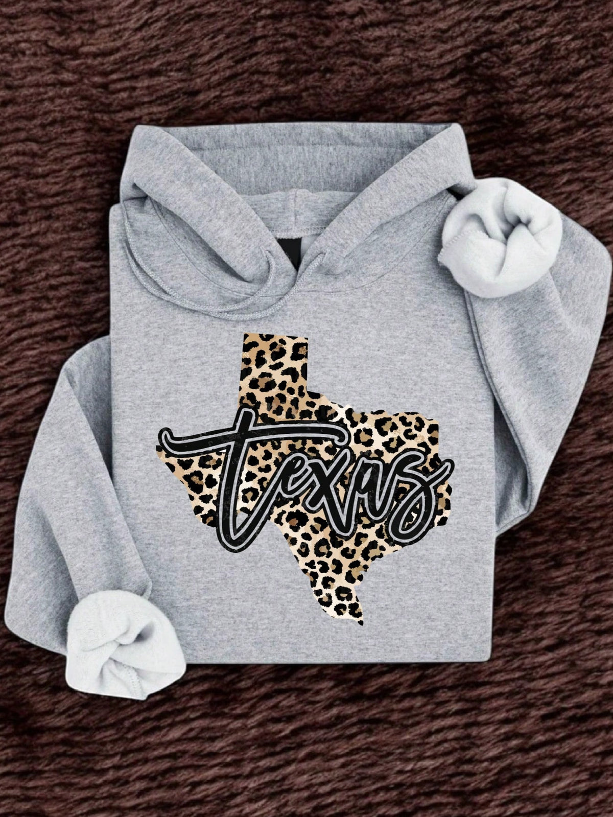 Leopard Texas Hoodie