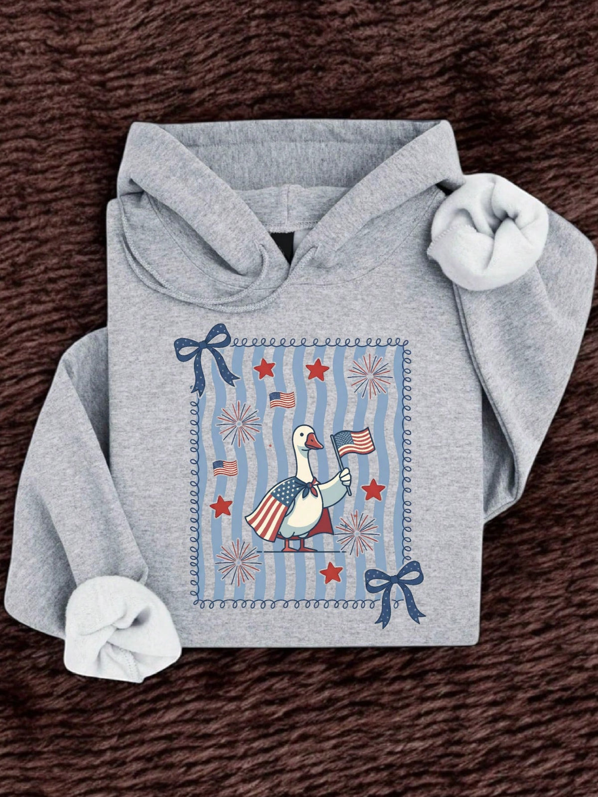 Patriotic Silly Goose Hoodie
