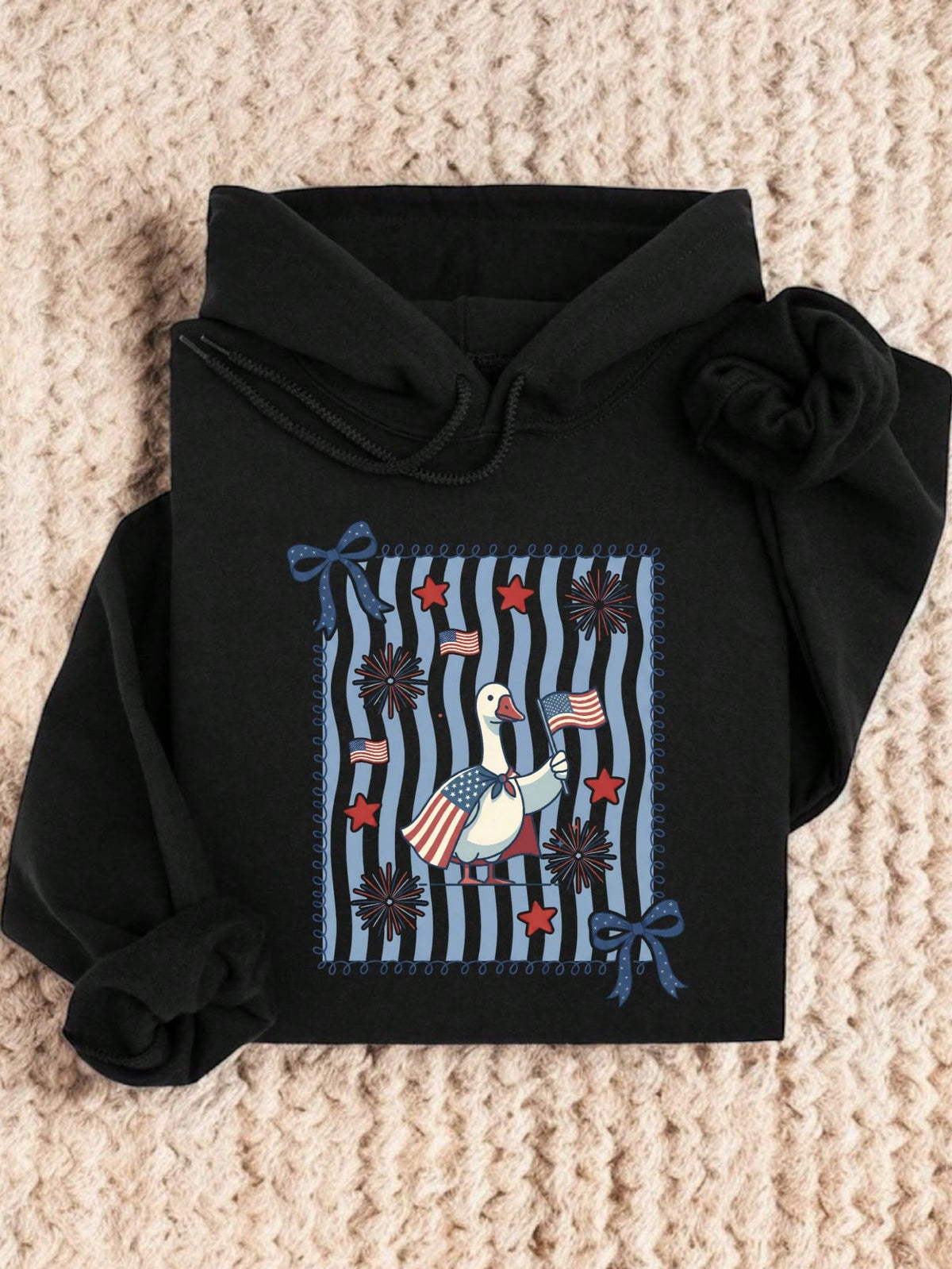 Patriotic Silly Goose Hoodie